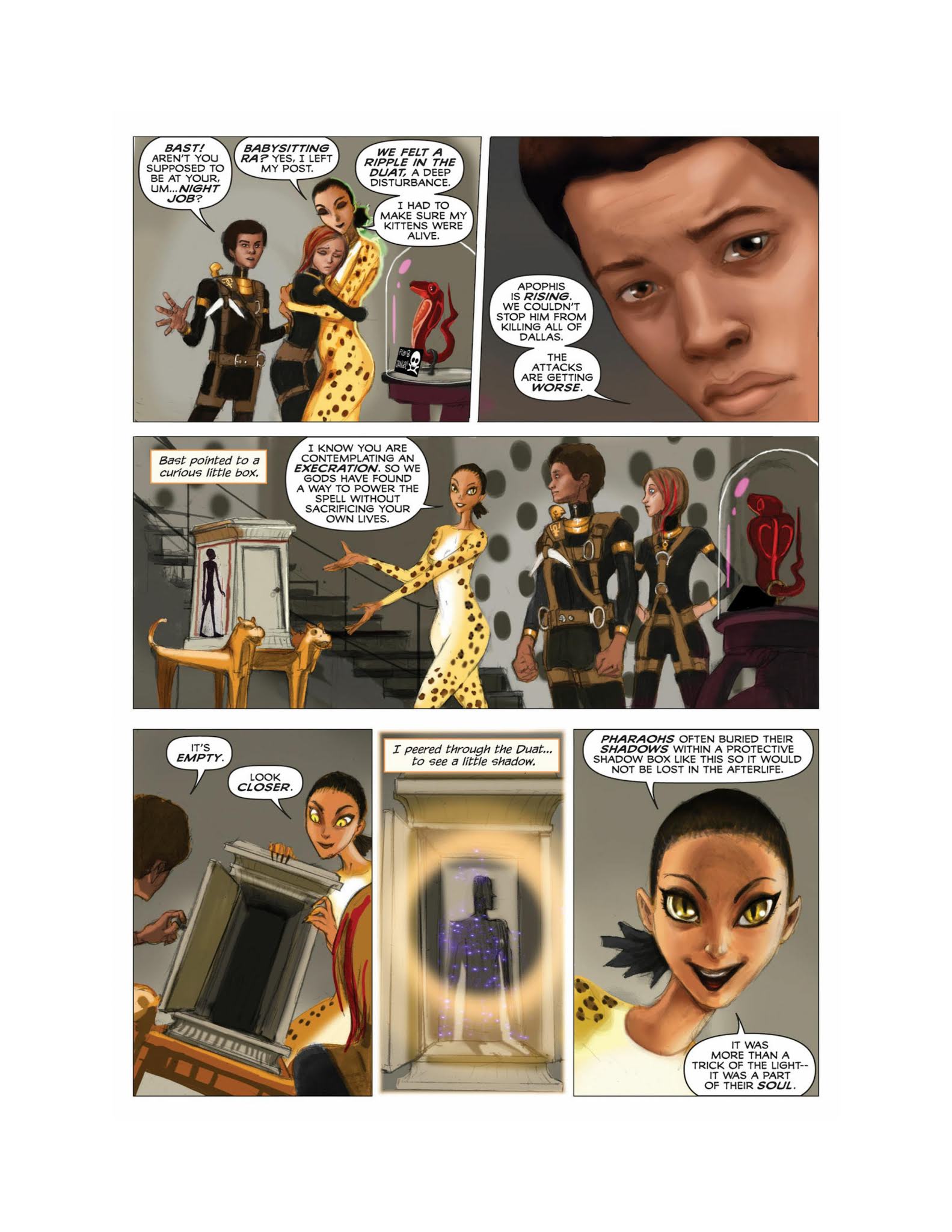 Read online The Kane Chronicles comic -  Issue # TPB 3 (Part 1) - 25