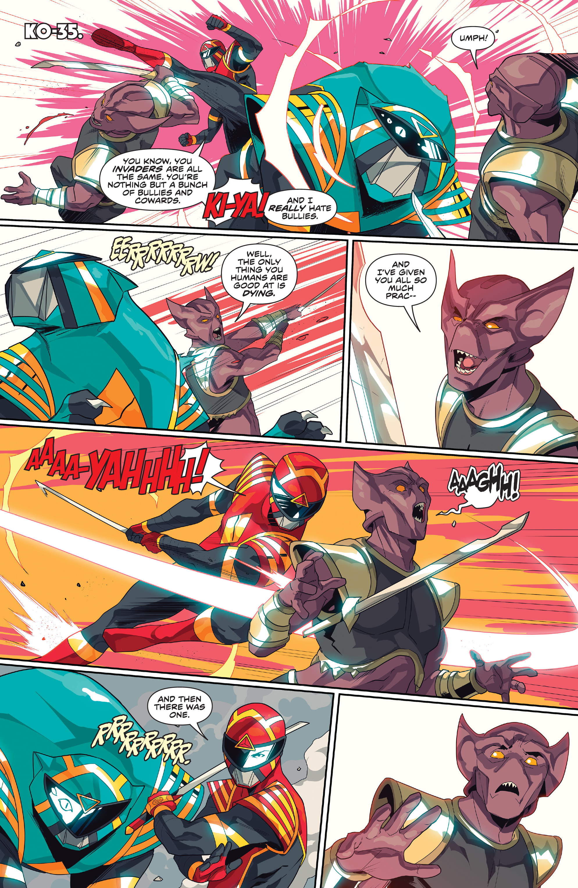 Read online Power Rangers comic -  Issue #18 - 18