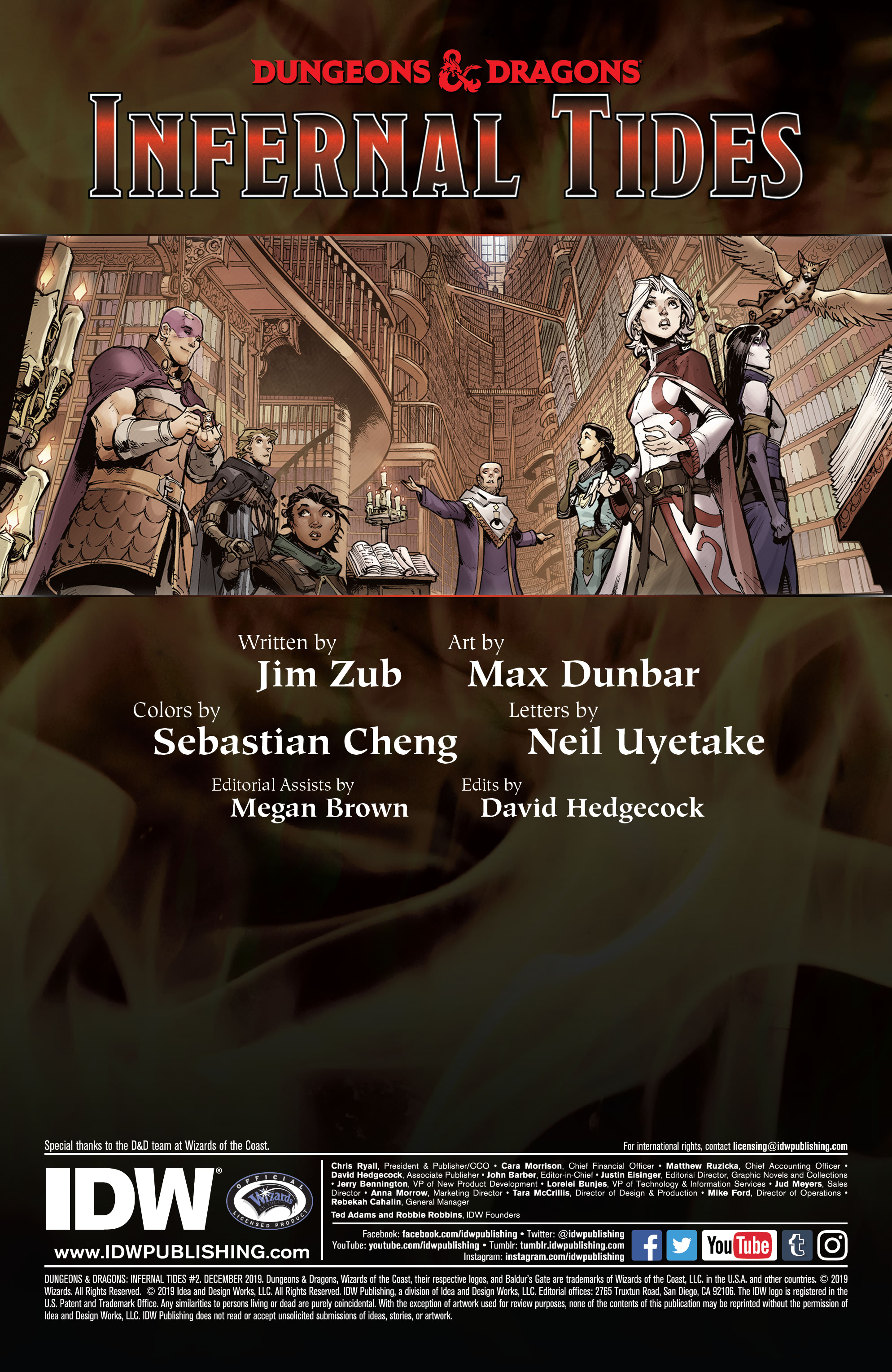 Read online Dungeons & Dragons: Infernal Tides comic -  Issue #2 - 2
