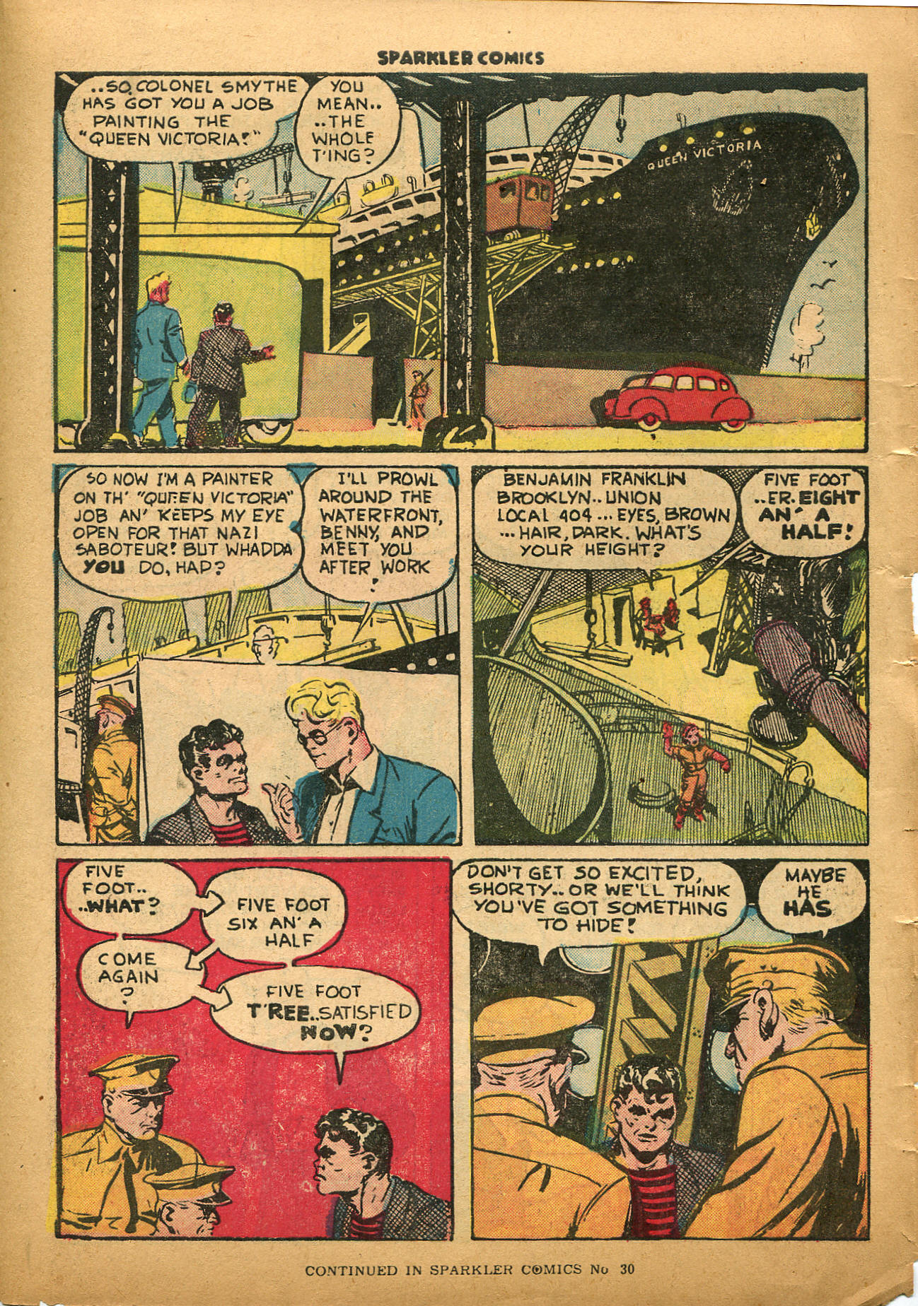 Read online Sparkler Comics comic -  Issue #29 - 12
