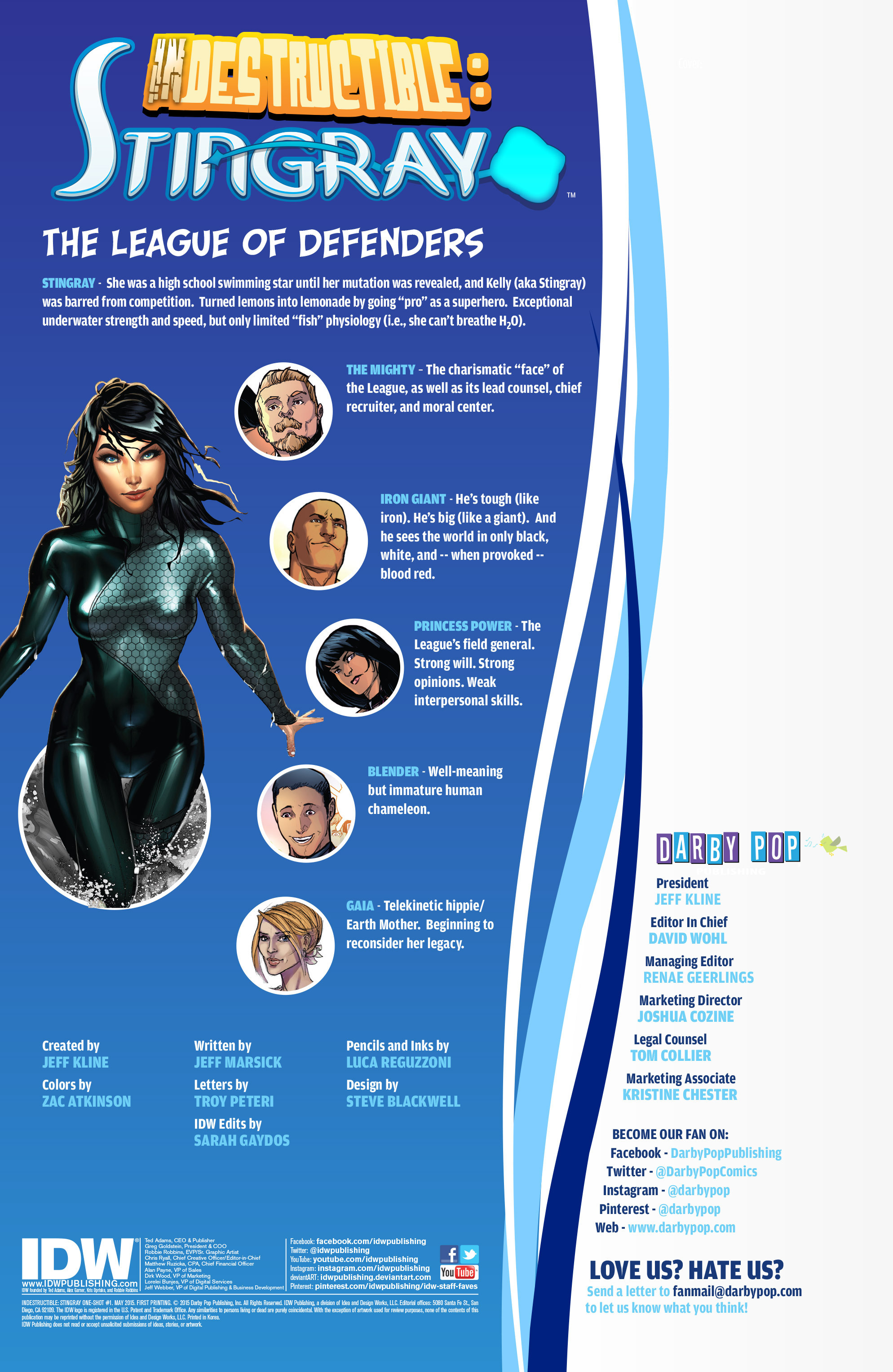 Read online Indestructible: Stingray One-Shot comic -  Issue # Full - 2