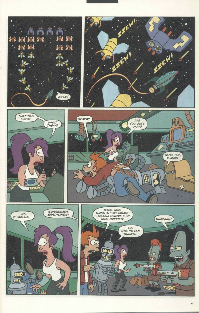 Read online Futurama Comics comic -  Issue #2 - 23