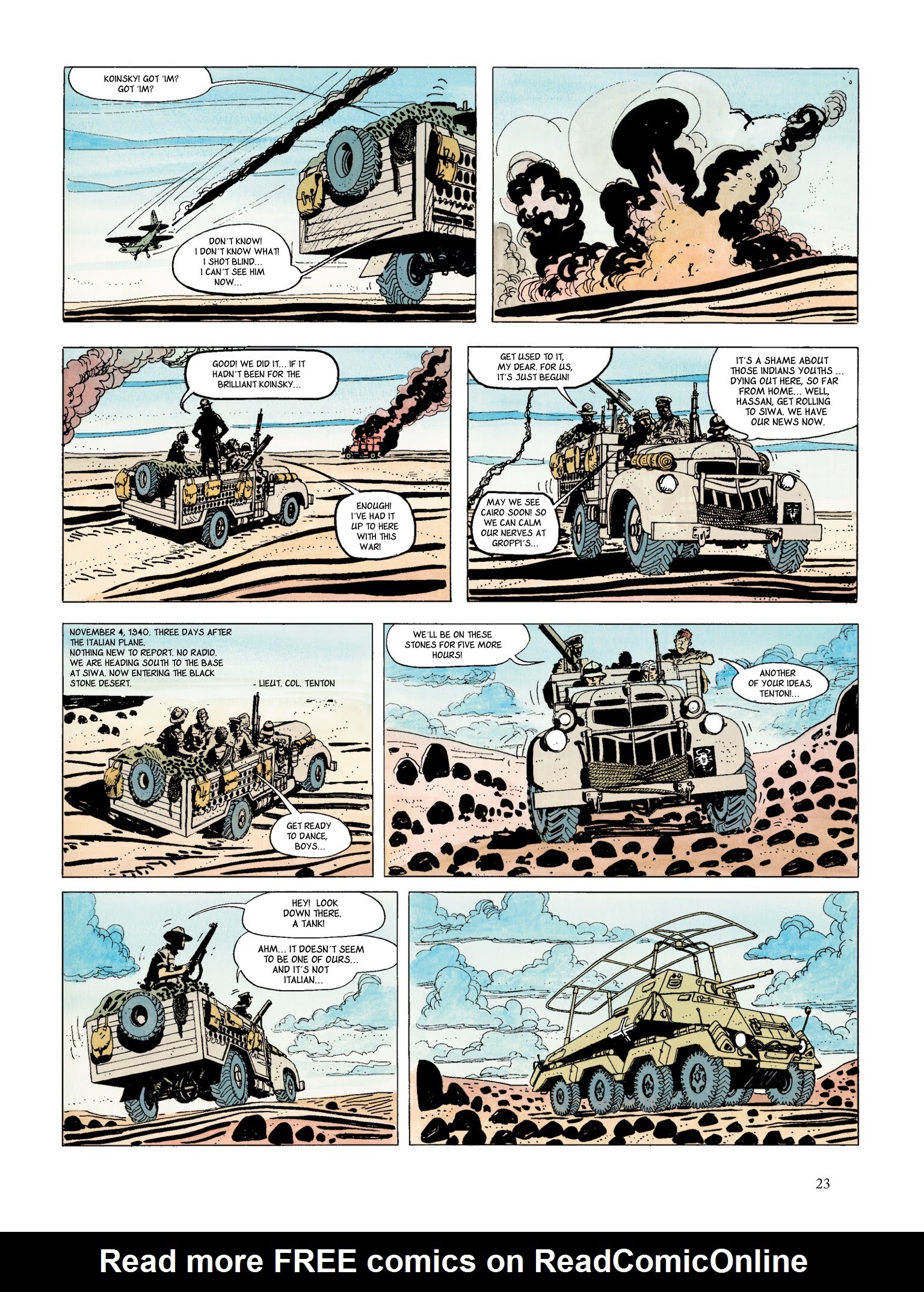 Read online The Scorpions of the Desert comic -  Issue #1 - 23