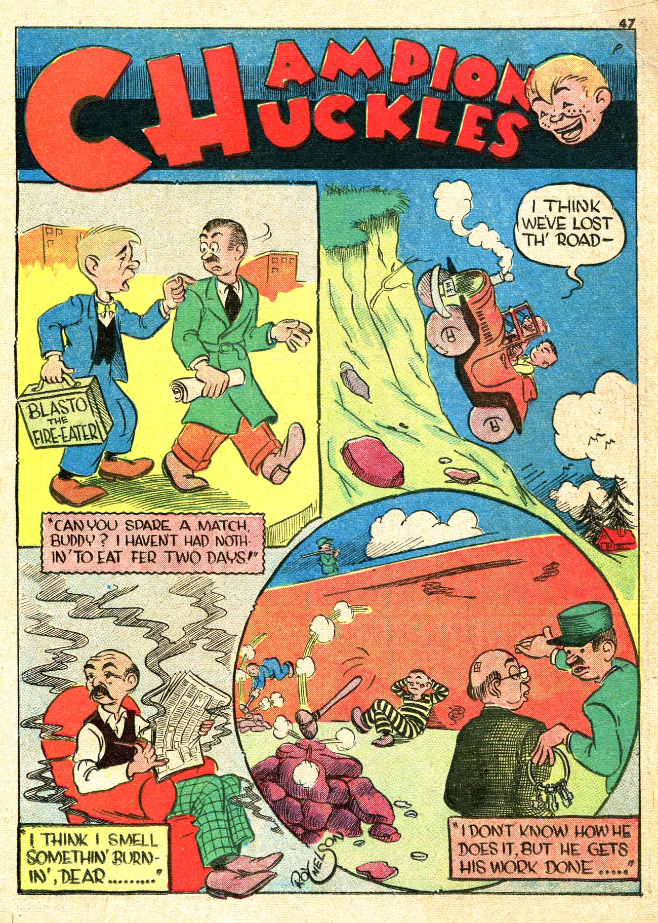 Read online Champ Comics comic -  Issue #12 - 49