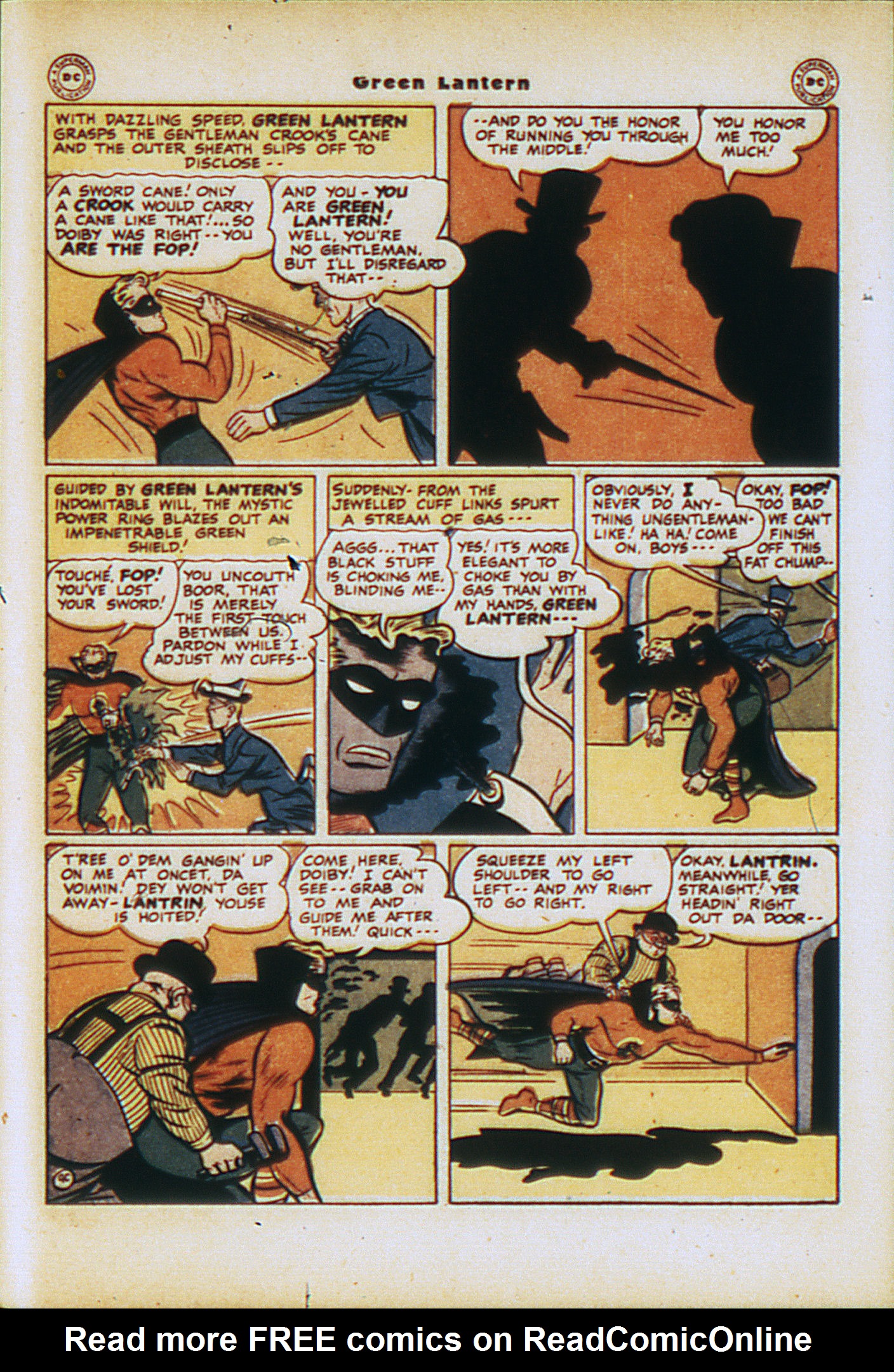 Read online Green Lantern (1941) comic -  Issue #25 - 46