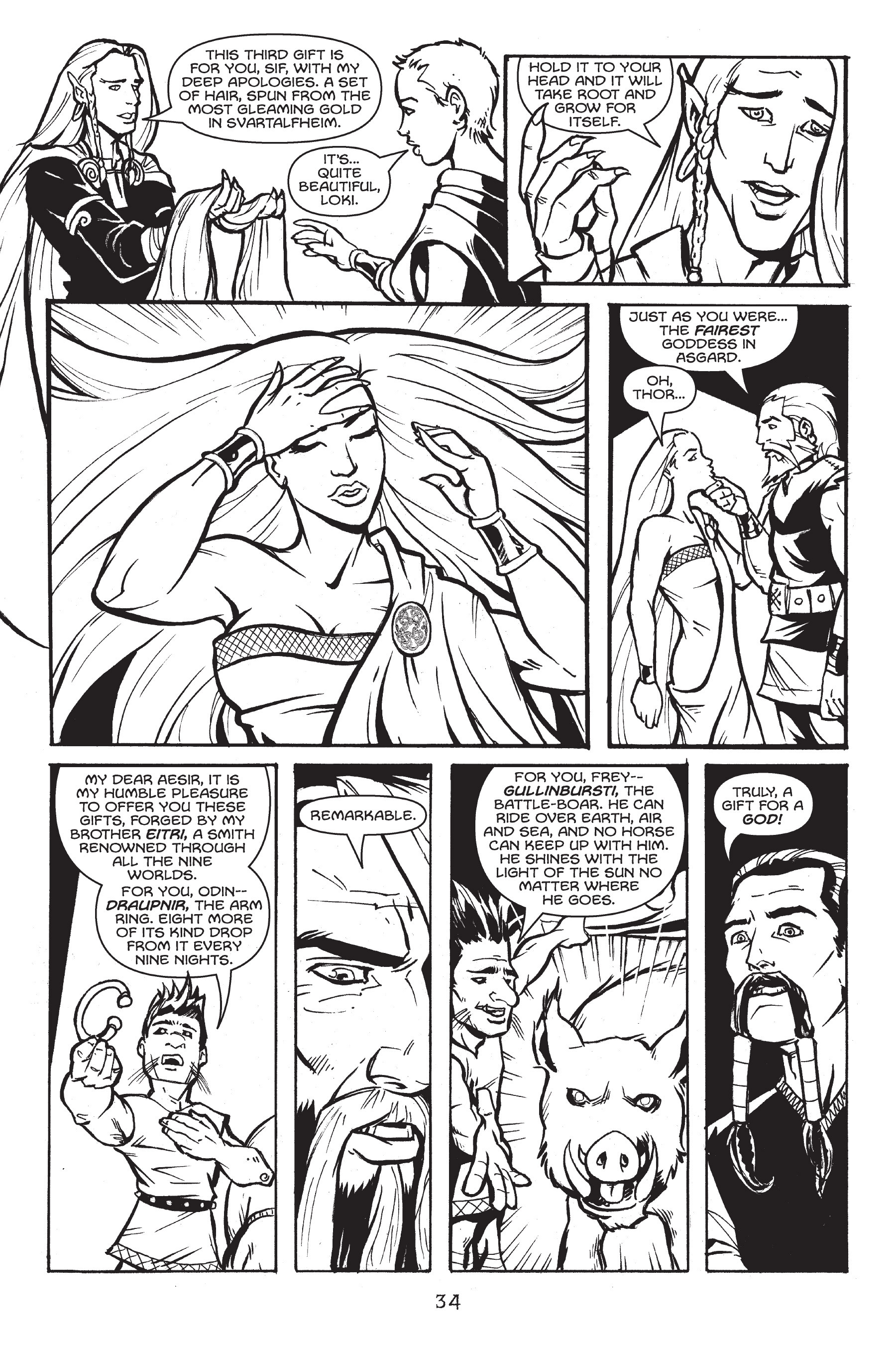 Read online Gods of Asgard comic -  Issue # TPB (Part 1) - 35