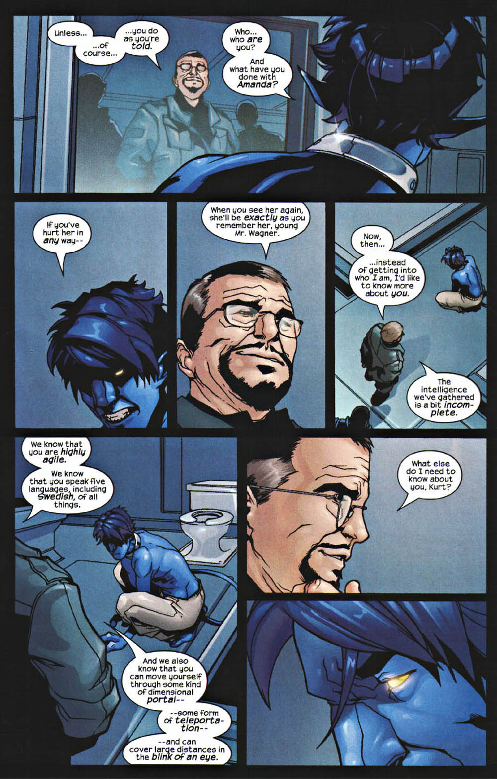Read online X-Men 2 Movie Prequel: Nightcrawler comic -  Issue # Full - 21