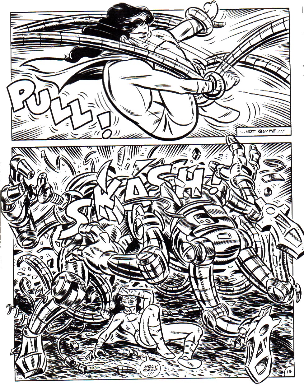 Read online Don Simpson's Bizarre Heroes comic -  Issue #5 - 15