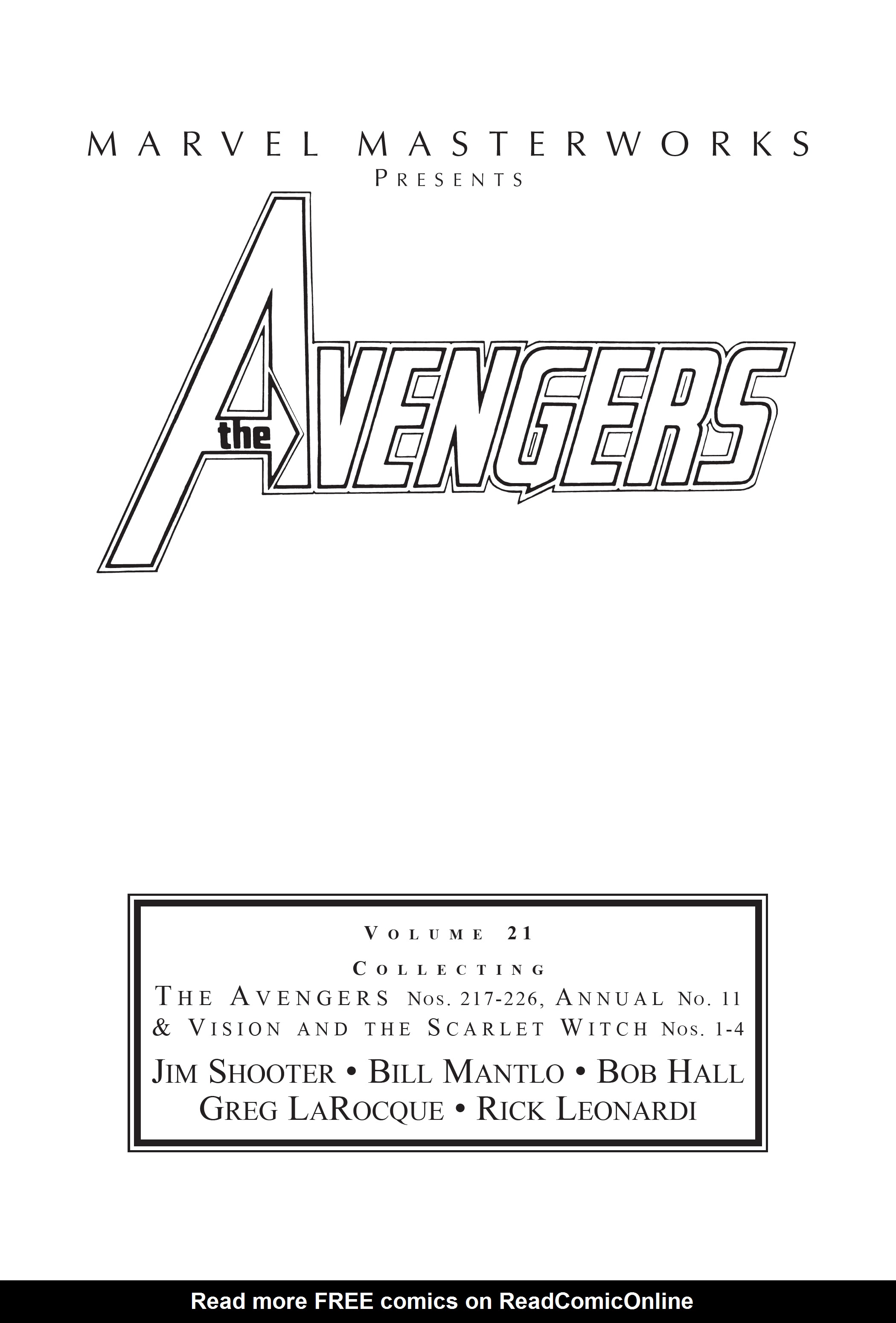 Read online Marvel Masterworks: The Avengers comic -  Issue # TPB 21 (Part 1) - 2