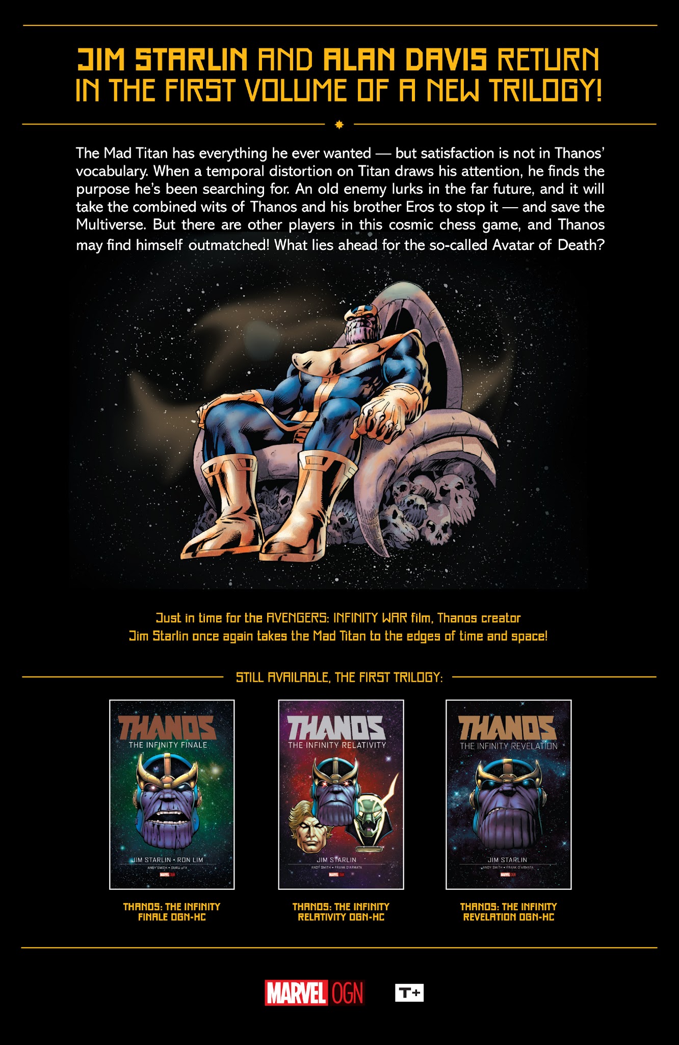 Read online Thanos: The Infinity Siblings comic -  Issue # TPB - 105