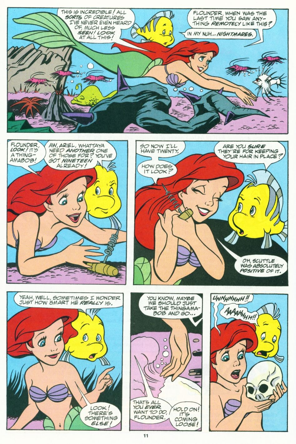 Read online Disney's The Little Mermaid Limited Series comic -  Issue #1 - 11