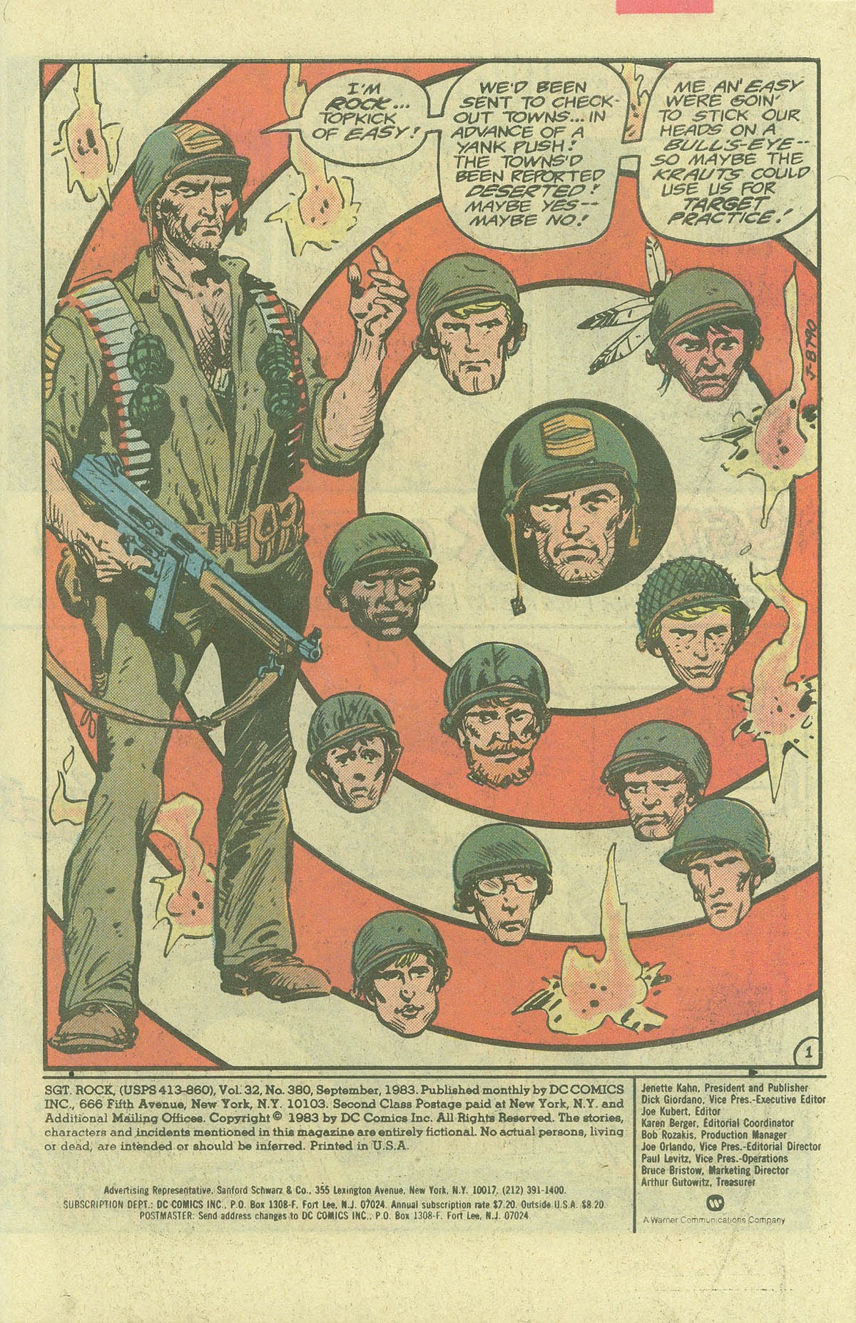 Read online Sgt. Rock comic -  Issue #380 - 3