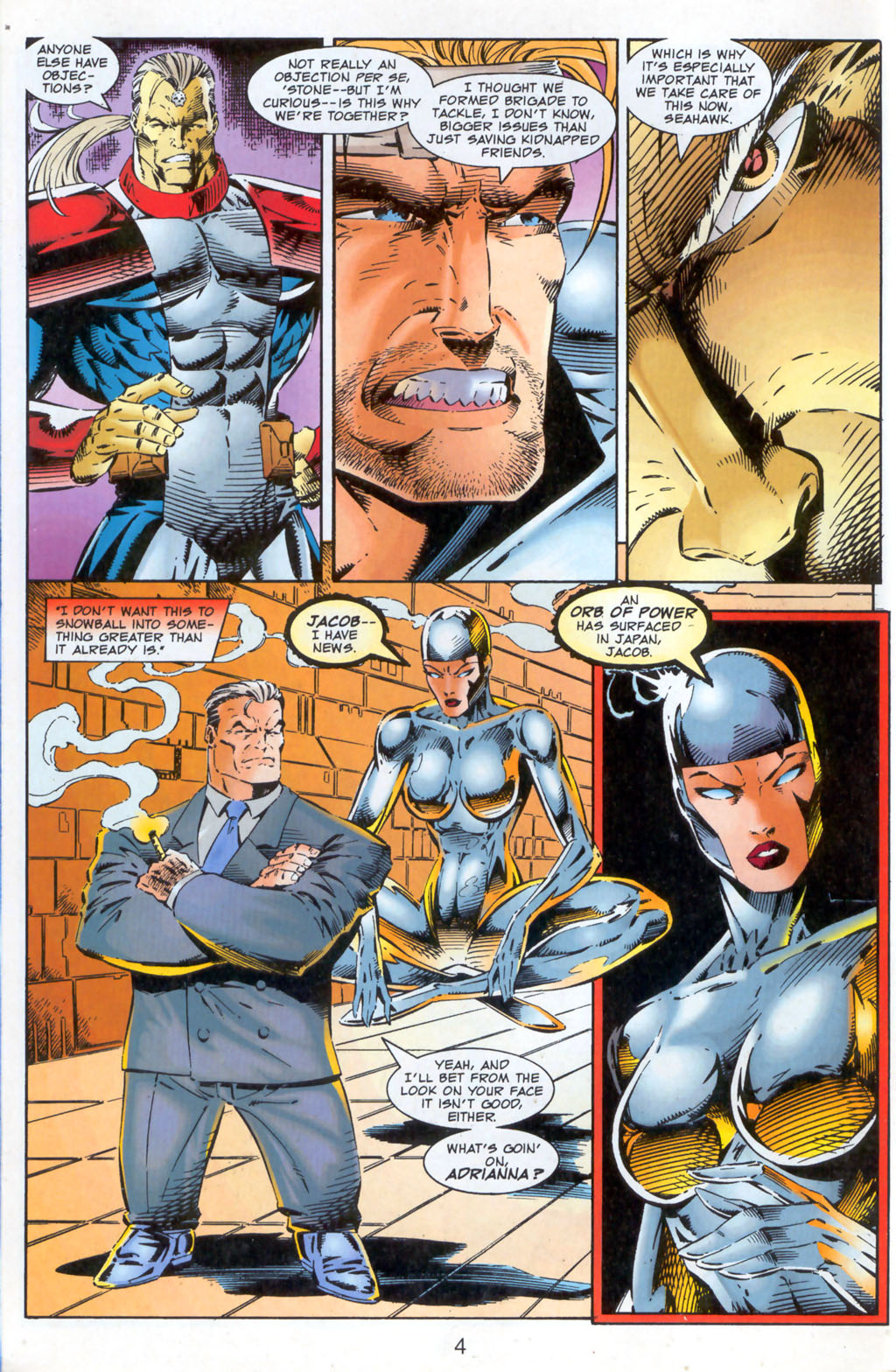 Read online Brigade (1993) comic -  Issue #11 - 6