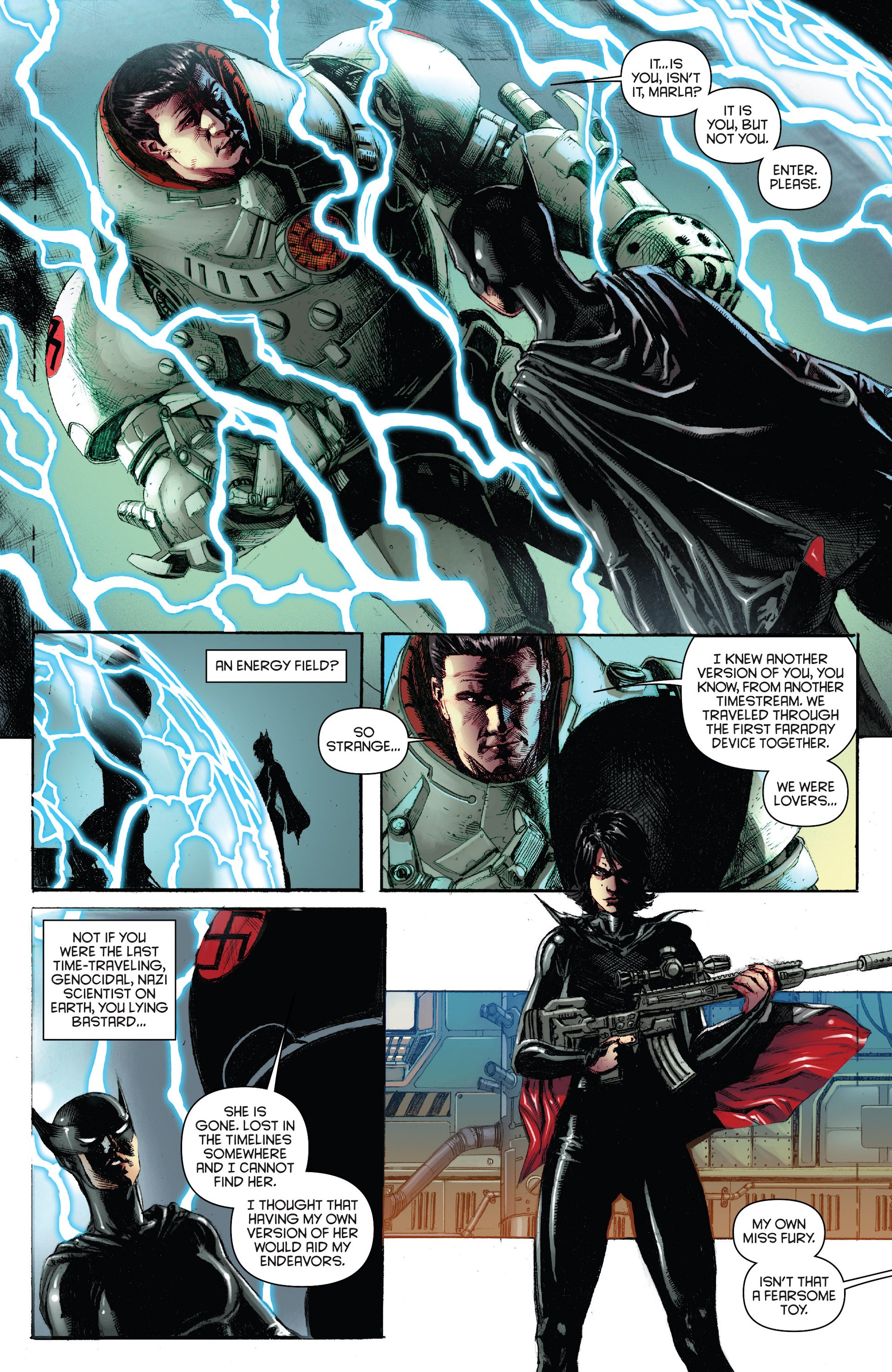 Read online Miss Fury (2011) comic -  Issue #9 - 11
