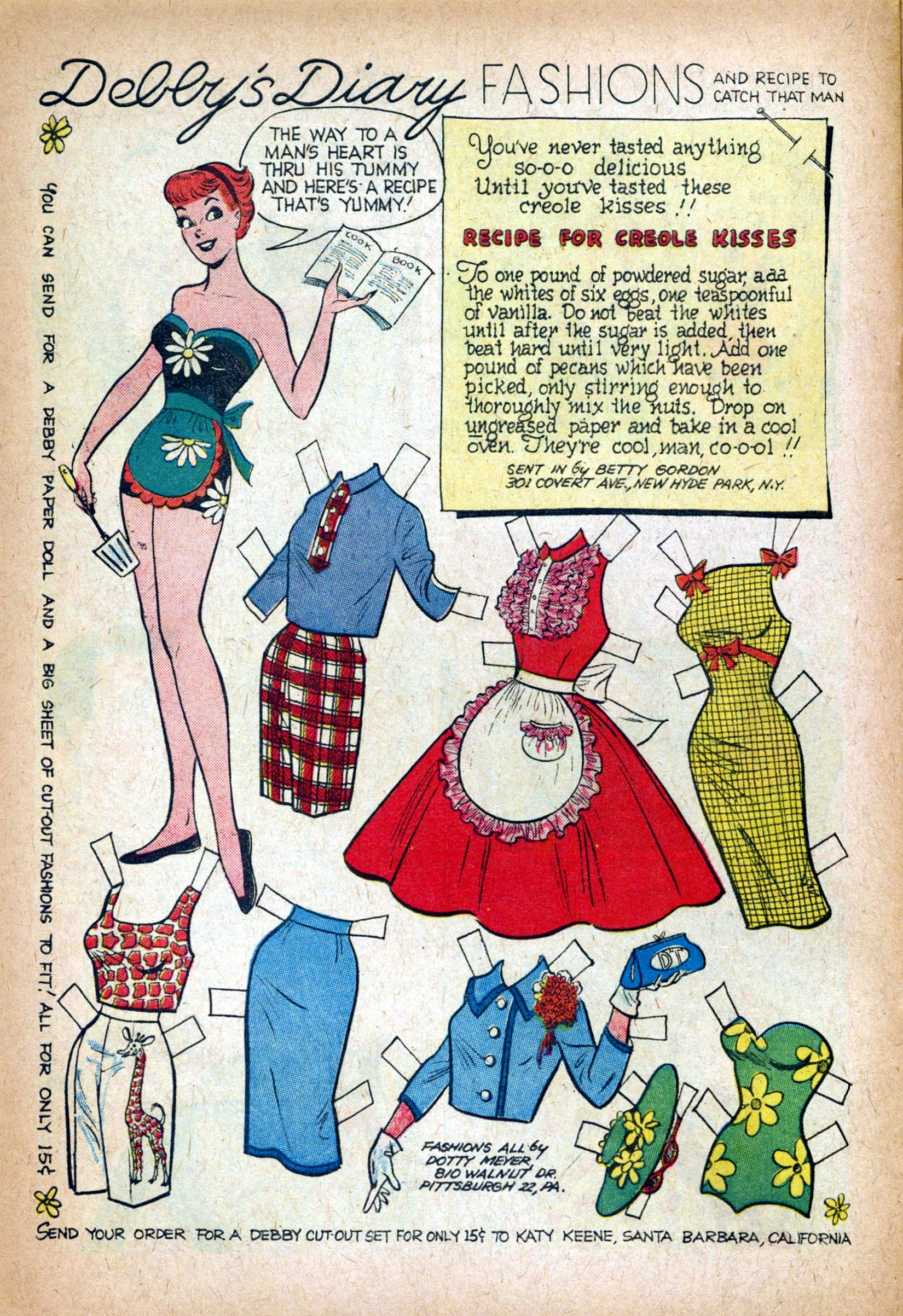 Read online Katy Keene (1949) comic -  Issue #56 - 22