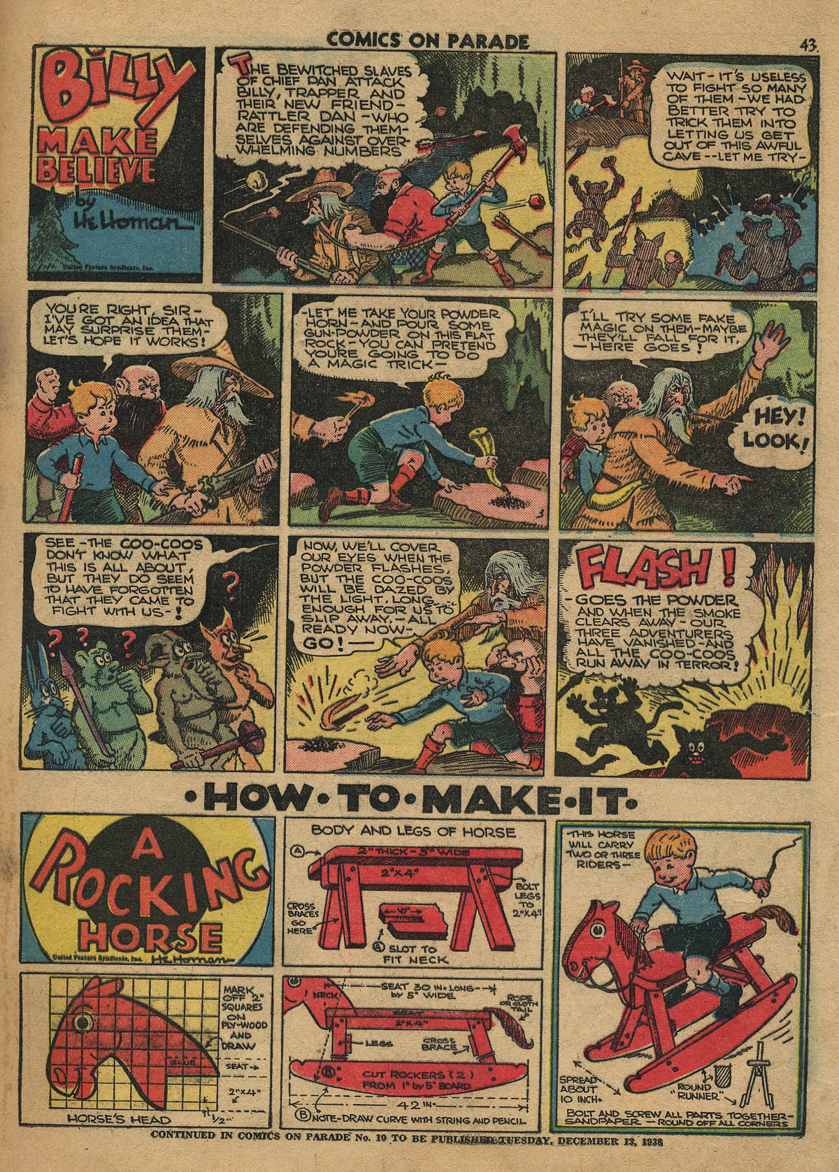 Read online Comics on Parade comic -  Issue #9 - 37