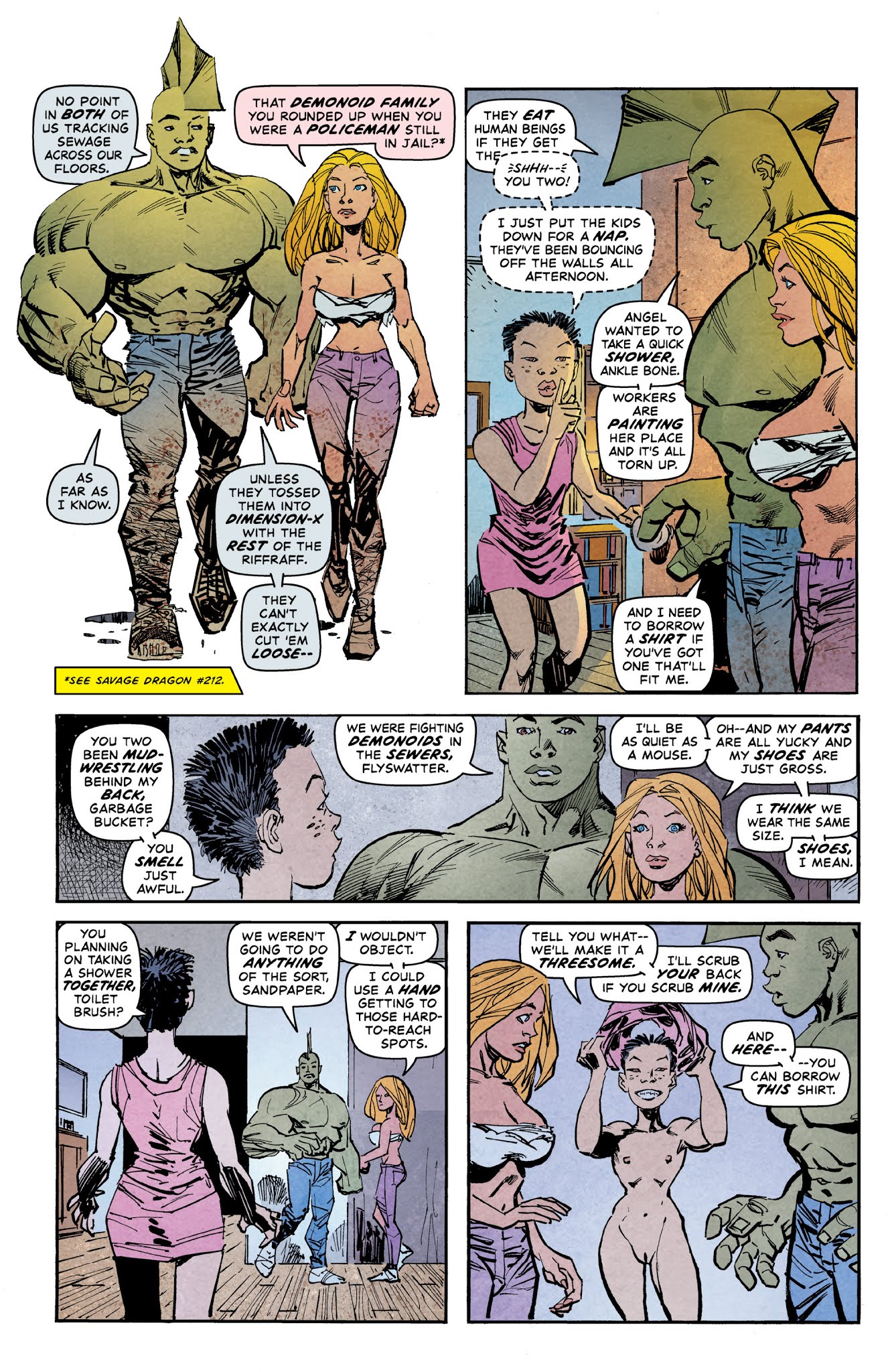 Read online The Savage Dragon (1993) comic -  Issue #237 - 12