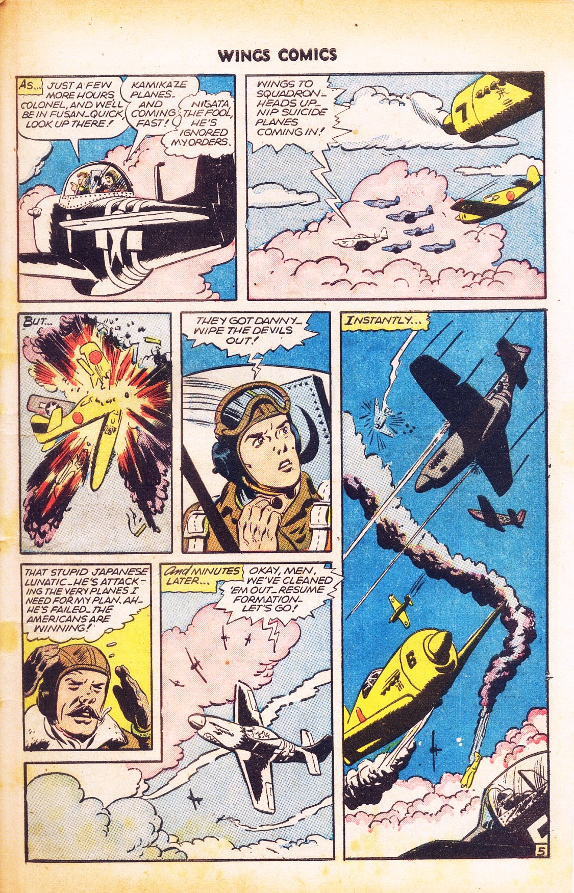 Read online Wings Comics comic -  Issue #66 - 7