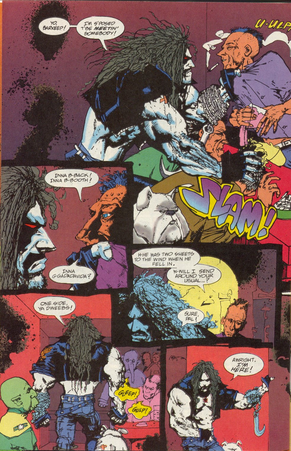 Read online Lobo Paramilitary Christmas Special comic -  Issue # Full - 10