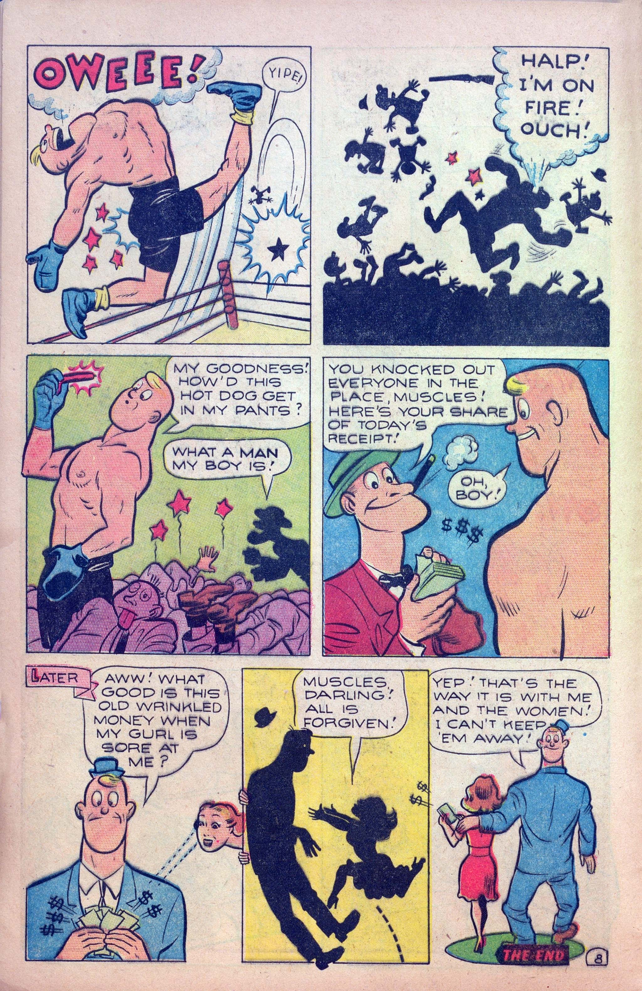 Read online Krazy Komics (1948) comic -  Issue #1 - 10