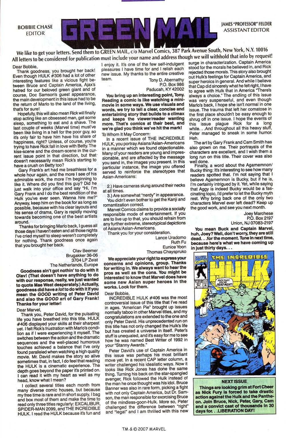 Read online The Incredible Hulk (1968) comic -  Issue #410 - 33