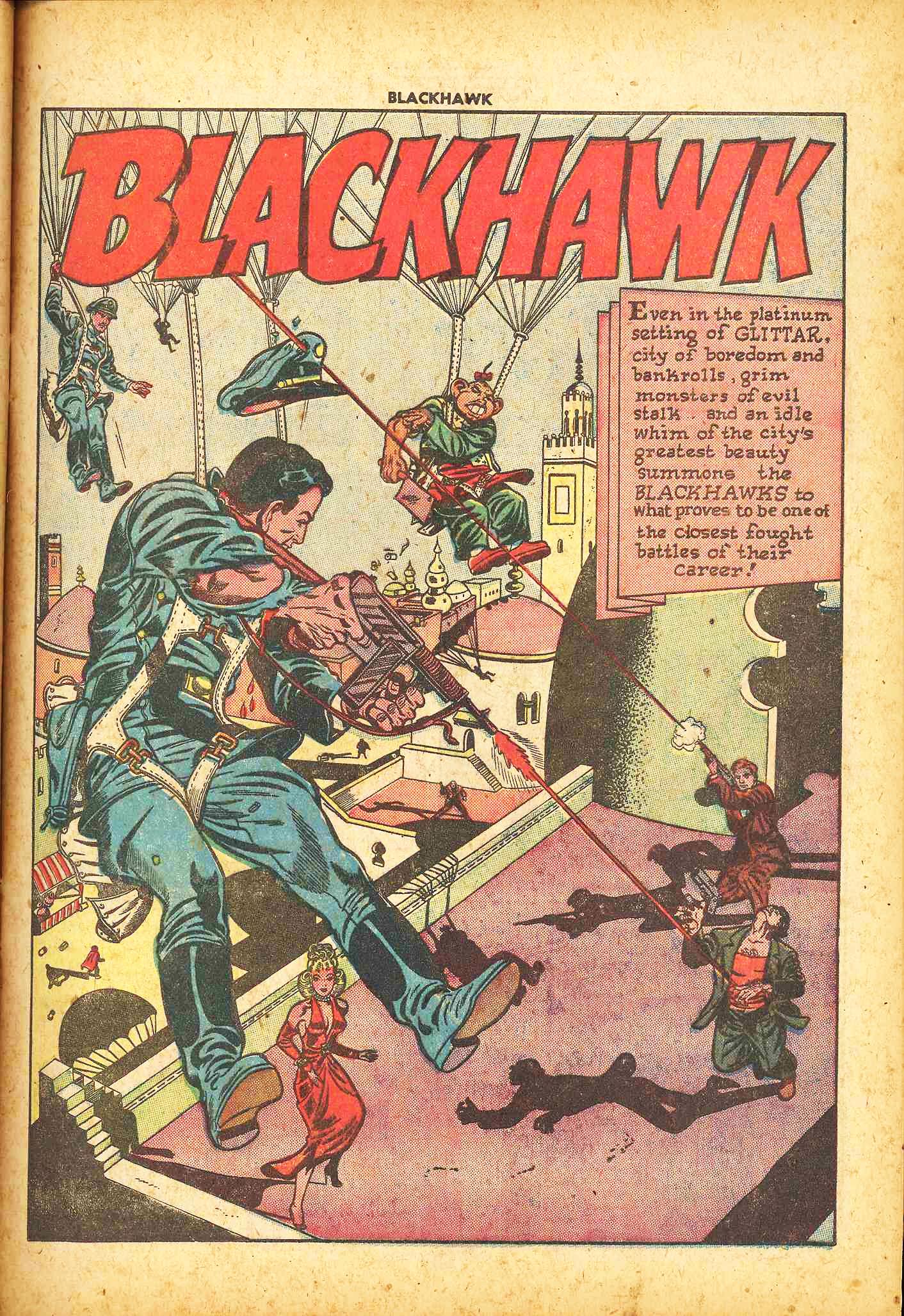 Read online Blackhawk (1957) comic -  Issue #20 - 16