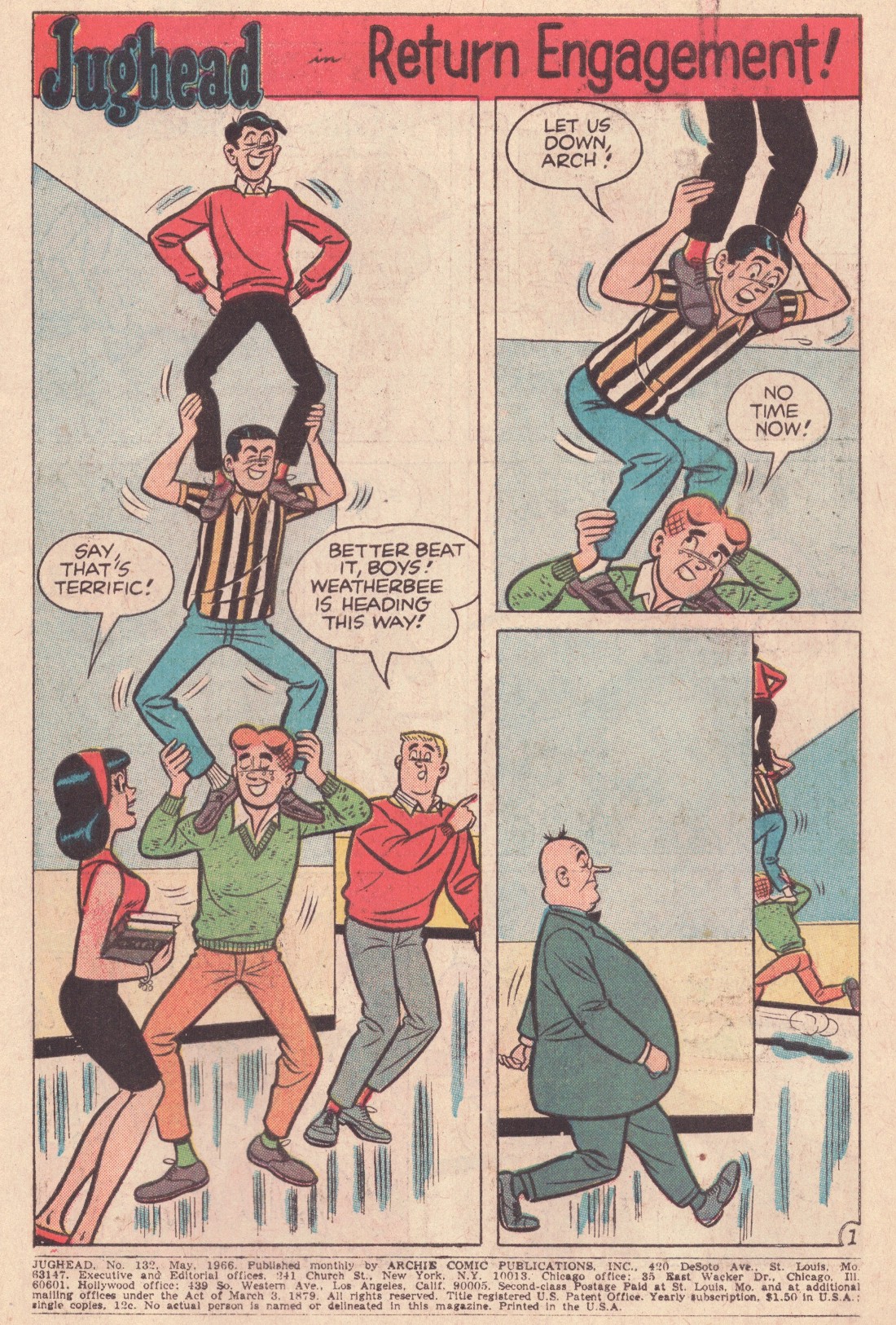 Read online Jughead (1965) comic -  Issue #132 - 3