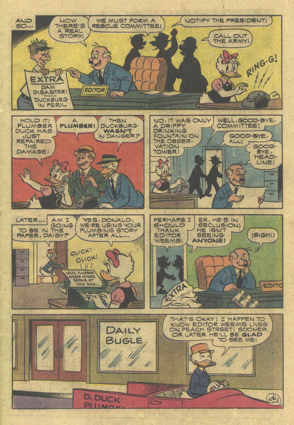Read online Walt Disney Daisy and Donald comic -  Issue #5 - 33