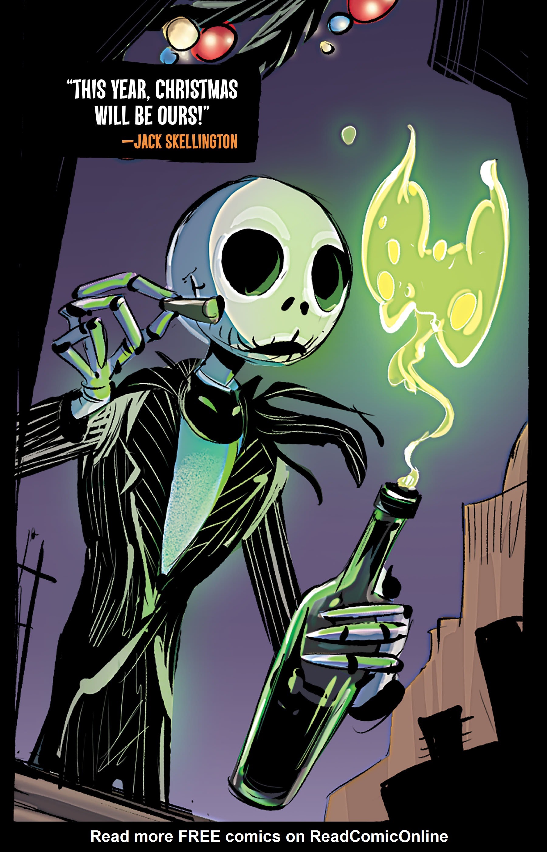 Read online Disney The Nightmare Before Christmas: The Story of the Movie in Comics comic -  Issue # Full - 7