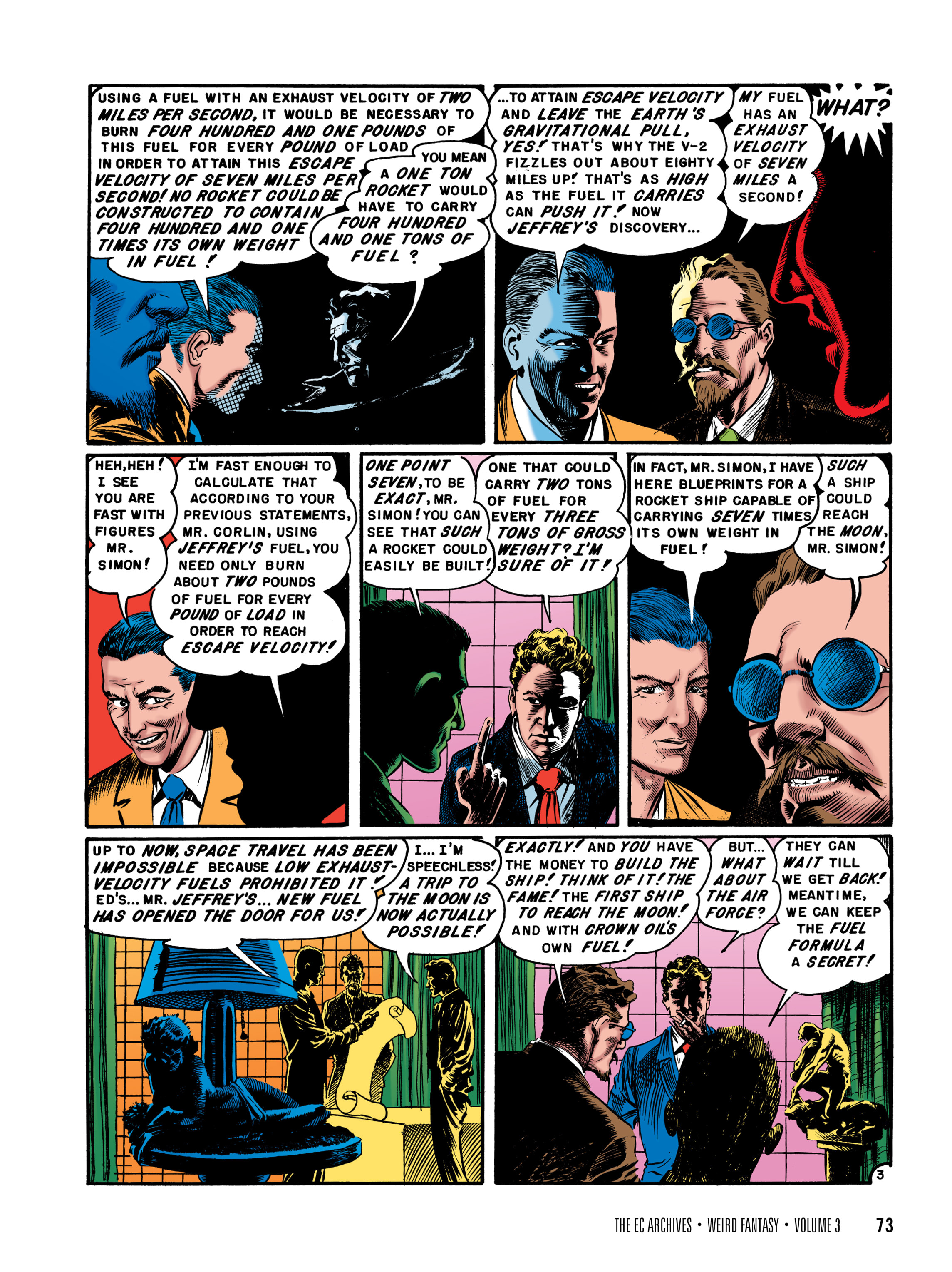 Read online The EC Archives: Weird Fantasy comic -  Issue # TPB 3 (Part 1) - 75