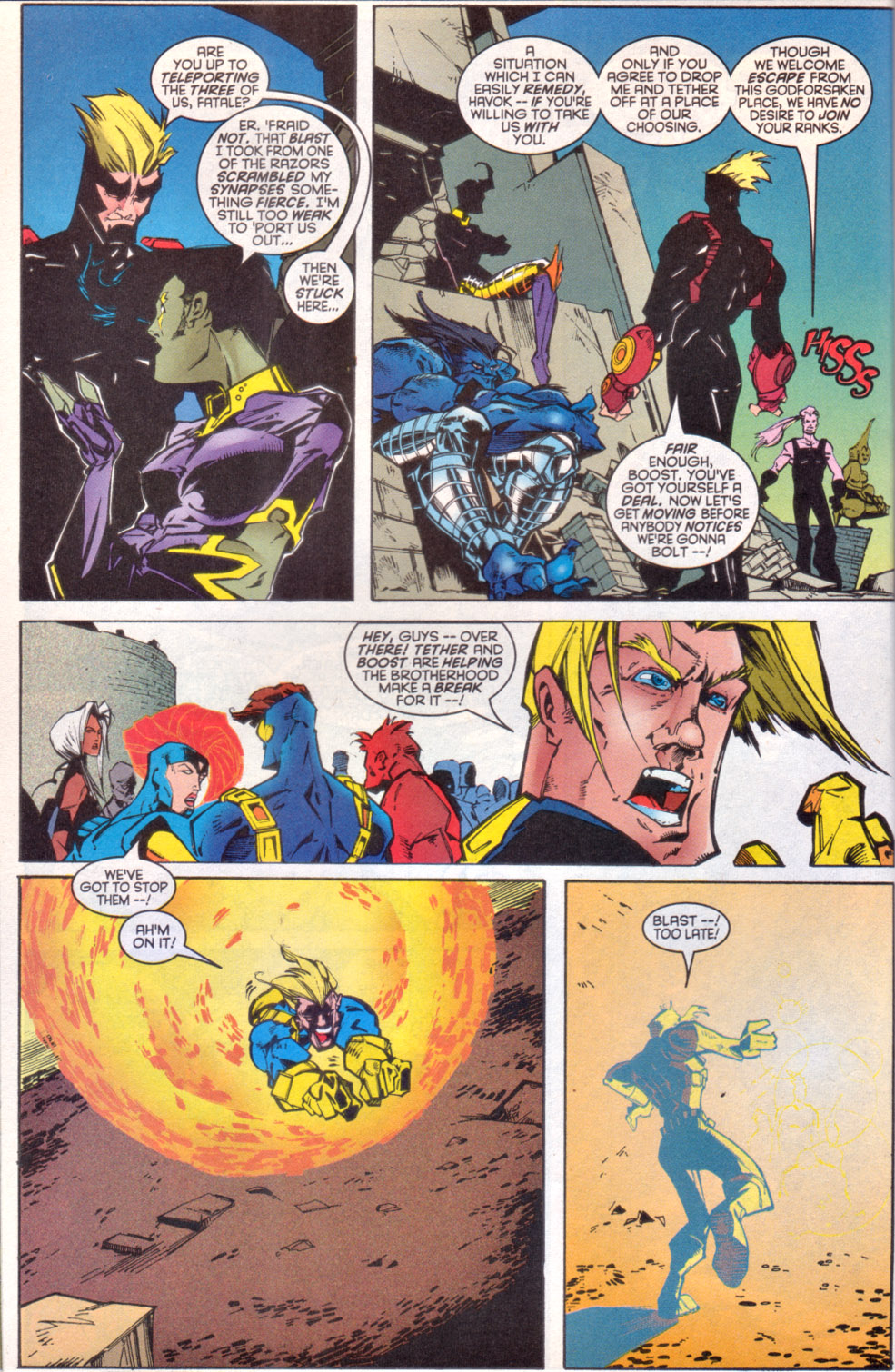 Read online X-Men Annual comic -  Issue #21 - 37