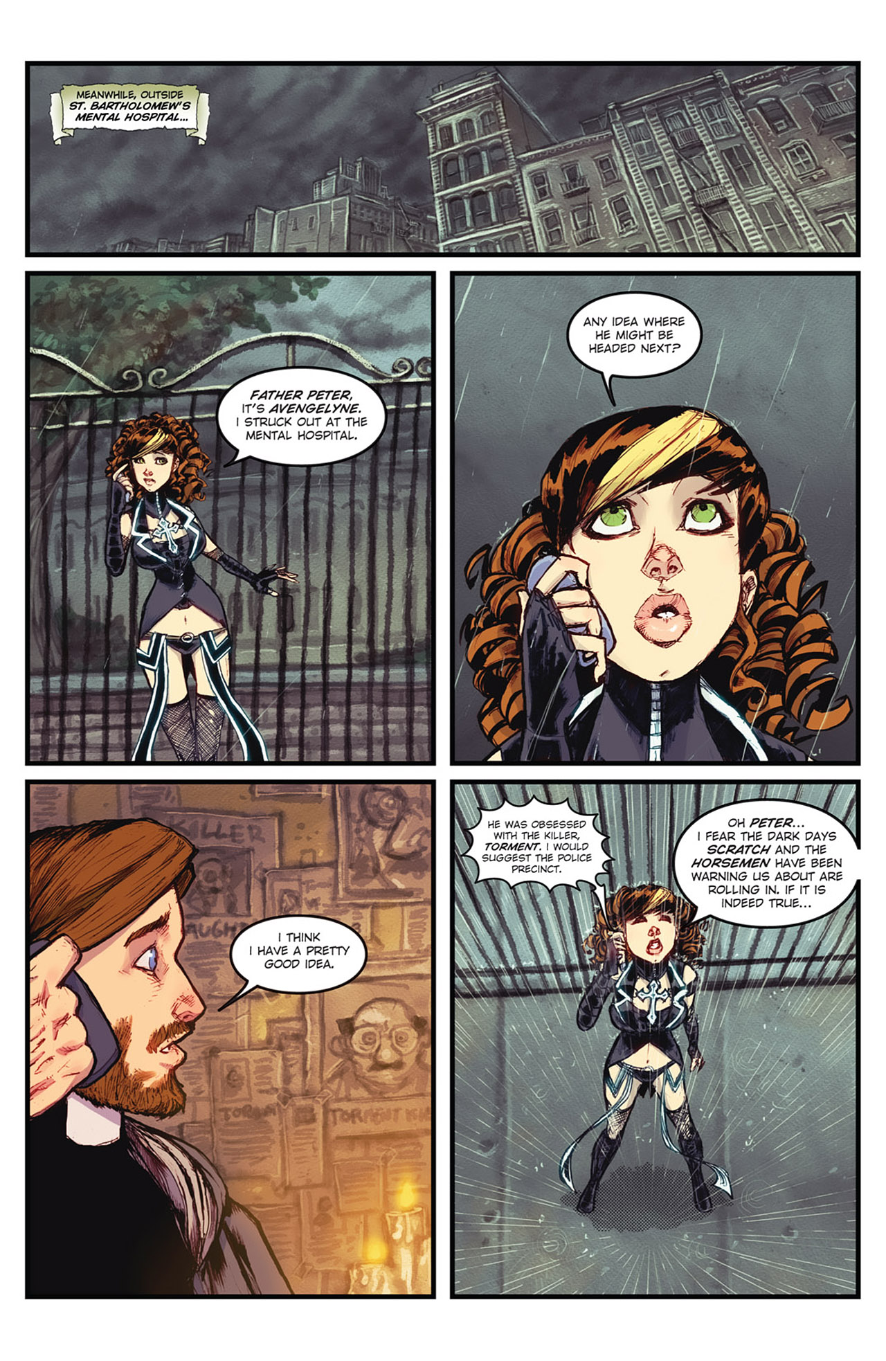 Read online Avengelyne (2011) comic -  Issue #6 - 15