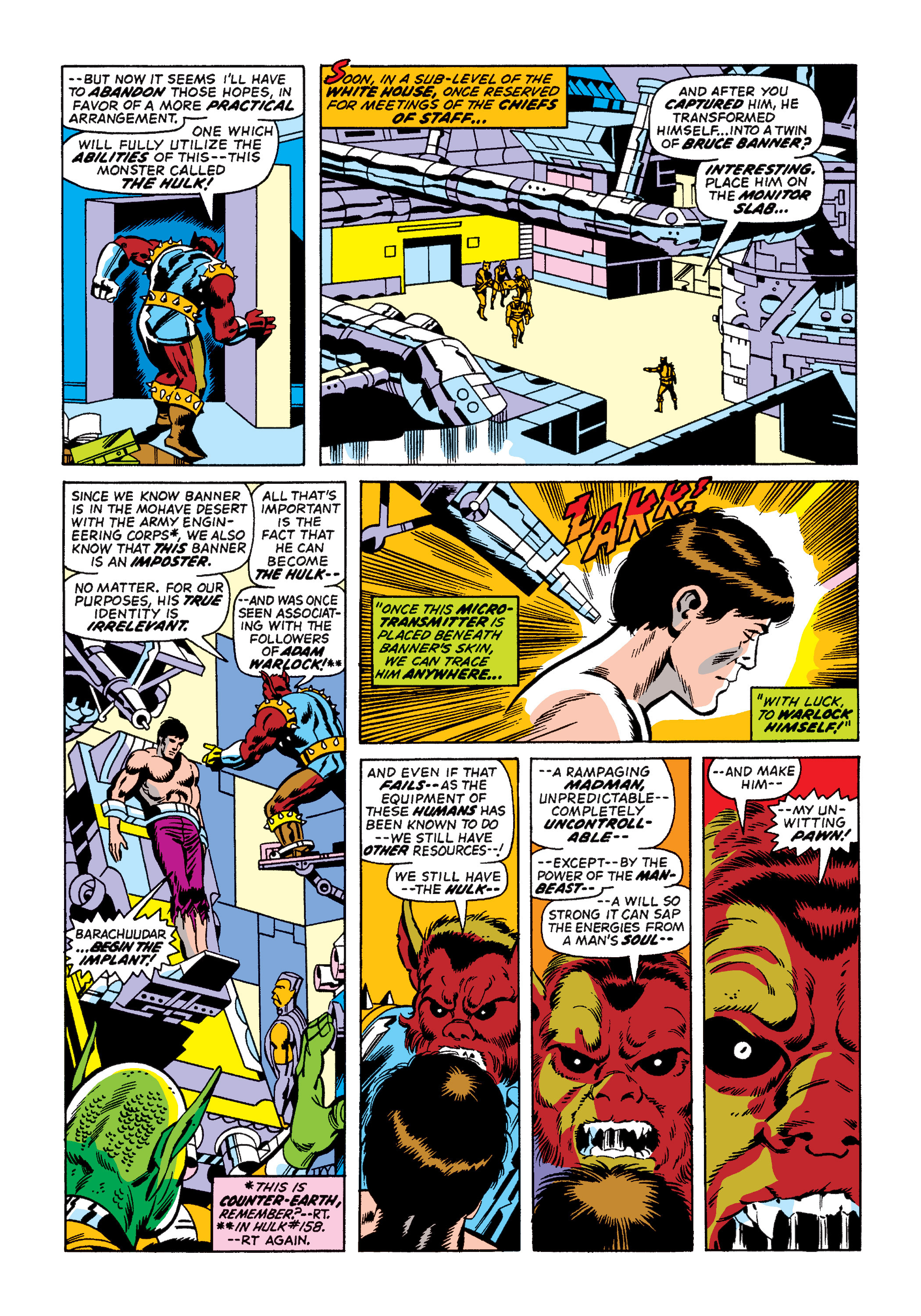 Read online Marvel Masterworks: The Incredible Hulk comic -  Issue # TPB 10 (Part 2) - 31