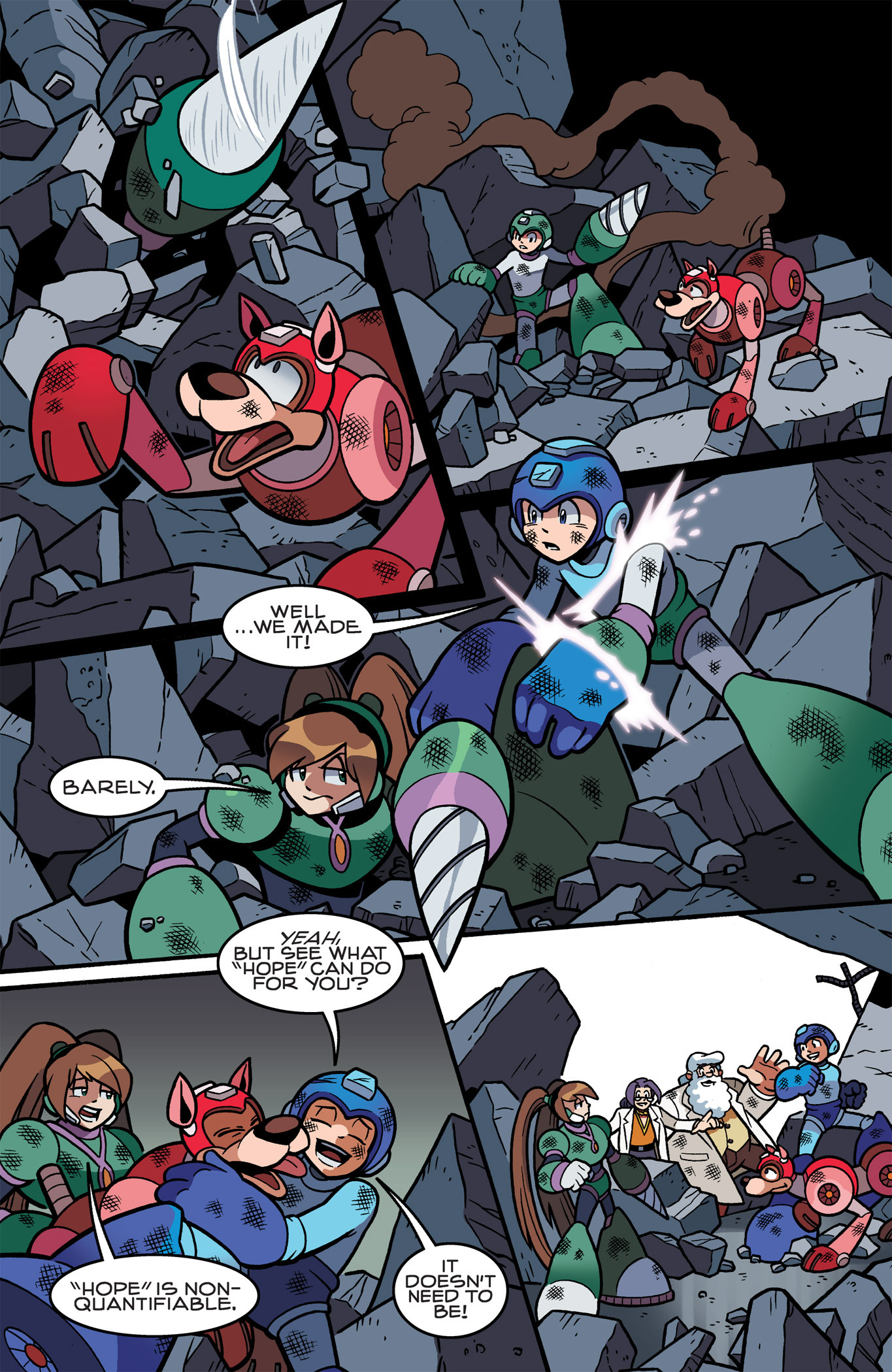 Read online Mega Man comic -  Issue # _TPB 4 - 97