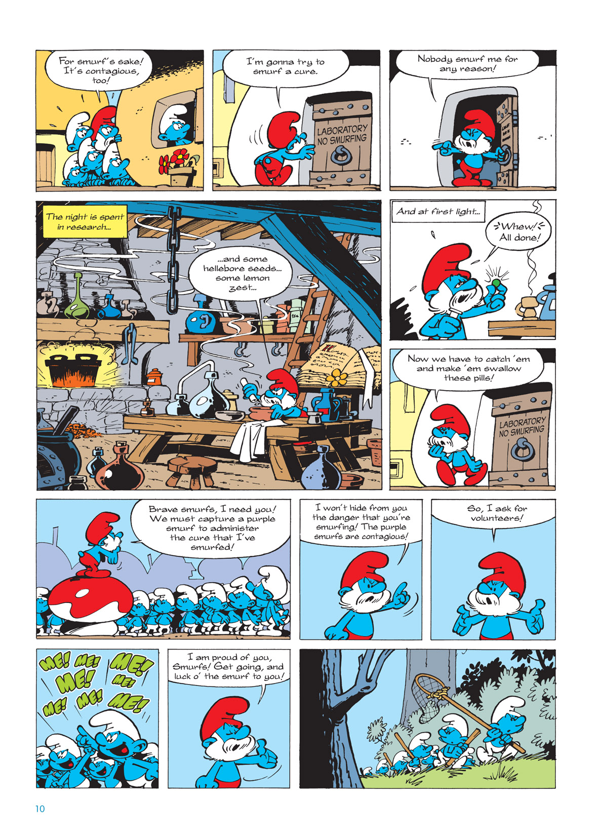 Read online The Smurfs comic -  Issue #1 - 10