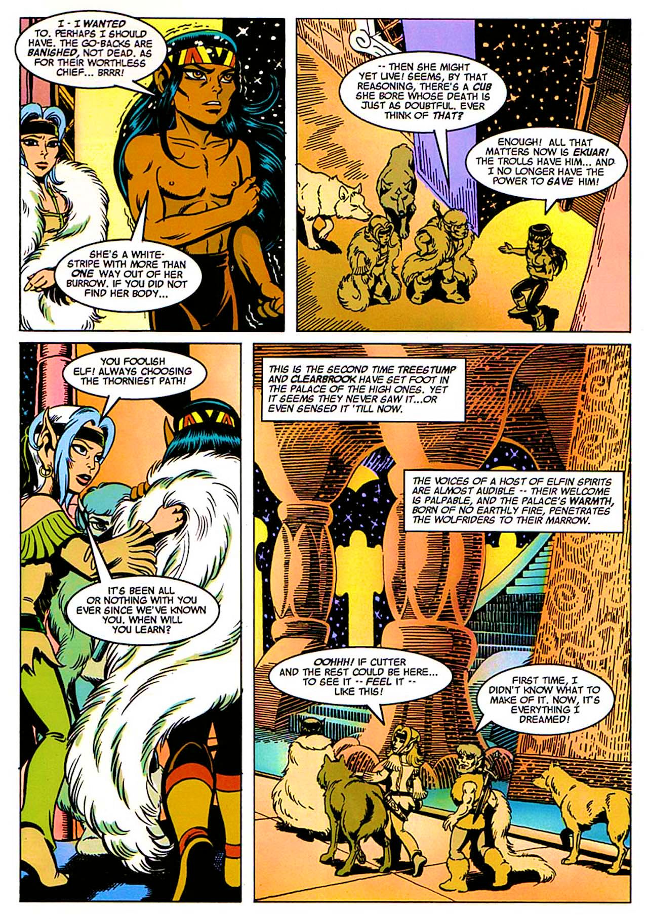 Read online ElfQuest: Kings of the Broken Wheel comic -  Issue #2 - 14