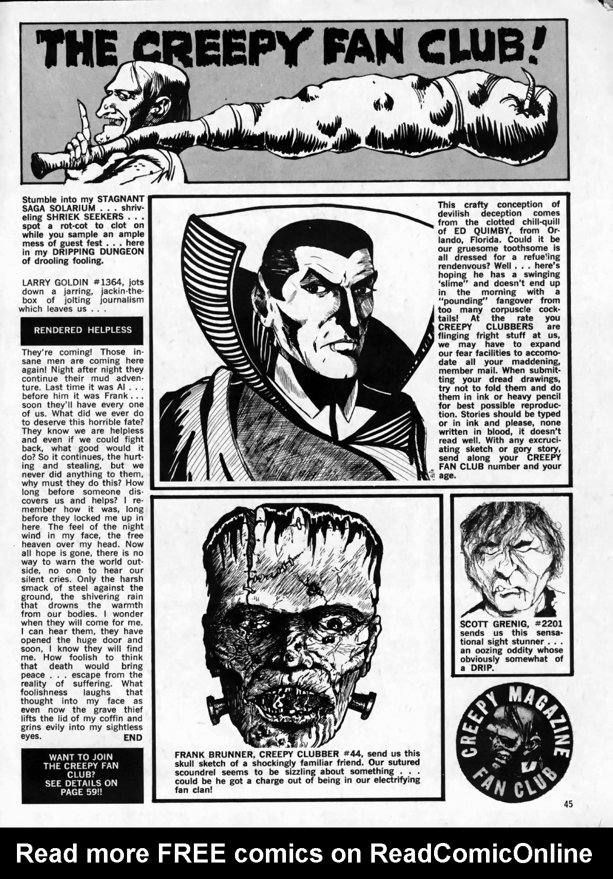 Creepy (1964) Issue #23 #23 - English 45