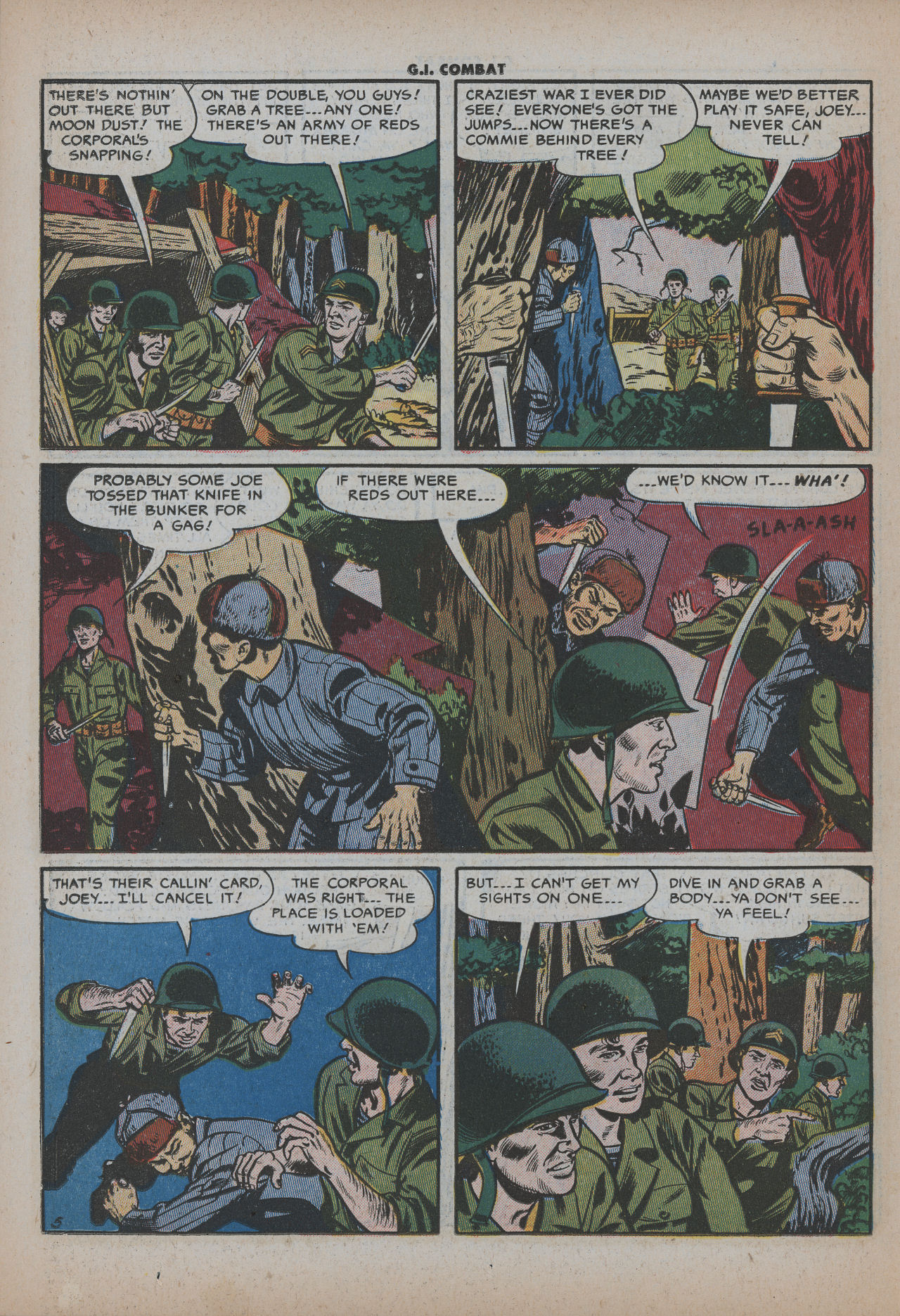 Read online G.I. Combat (1952) comic -  Issue #12 - 22