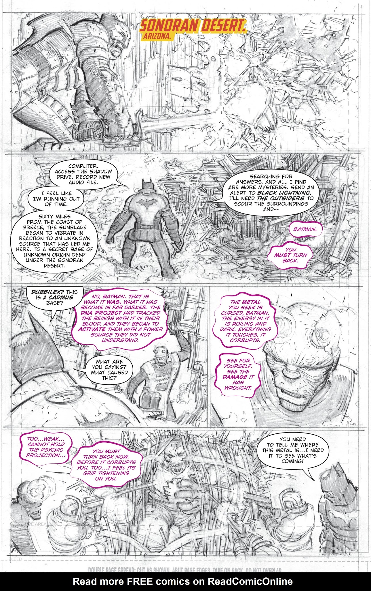 Read online Dark Days: The Forge/Casting Director's Cut comic -  Issue # Full - 47