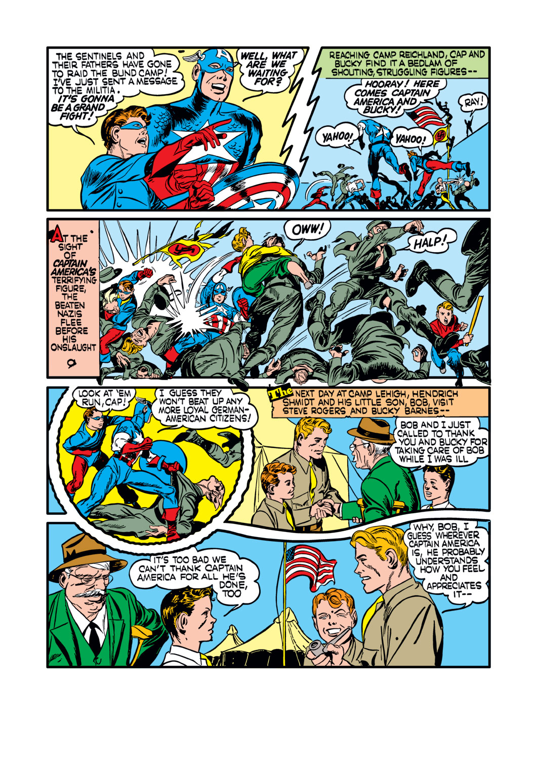 Read online Captain America Comics comic -  Issue #5 - 40