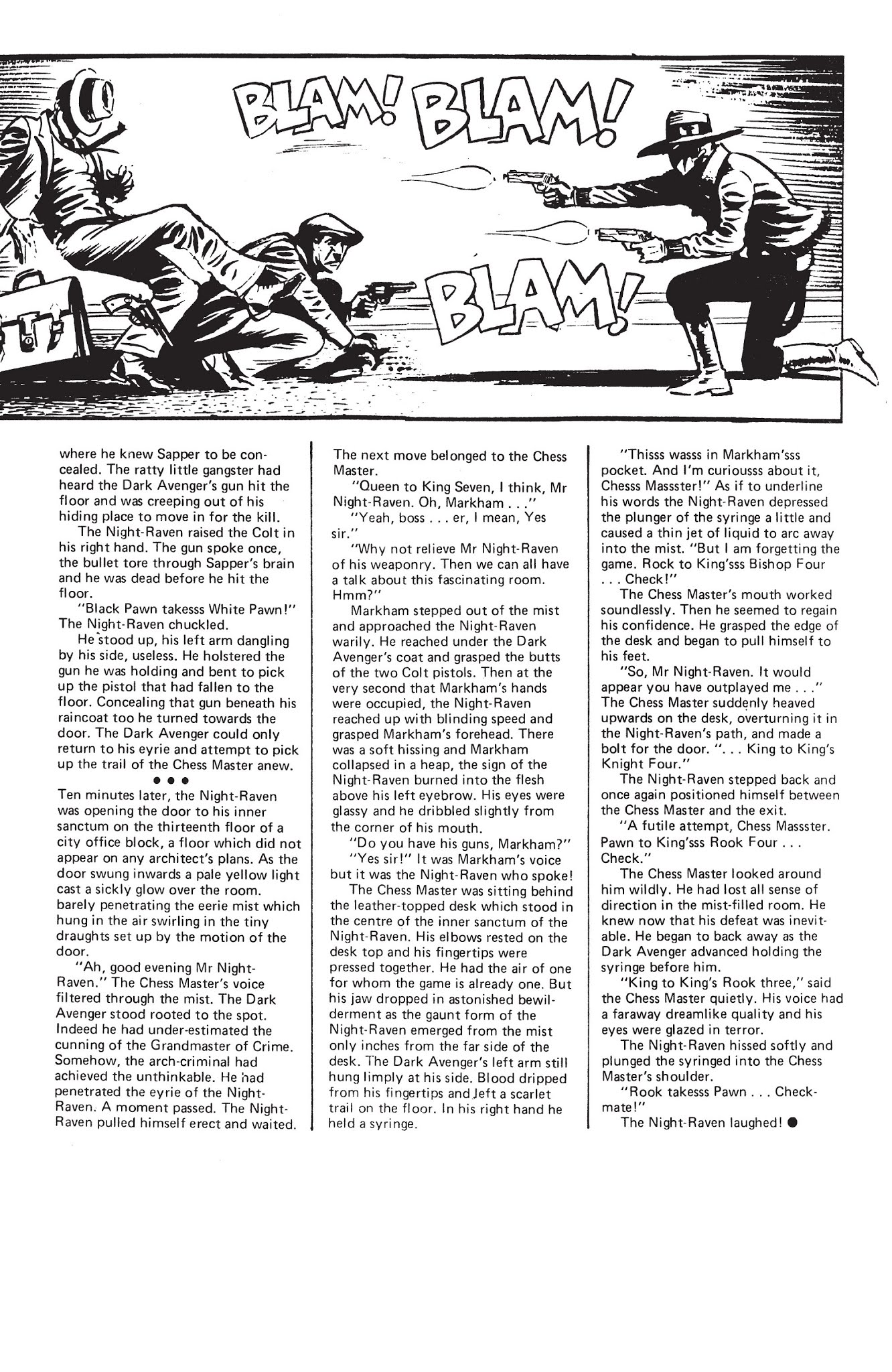 Read online Night Raven: From the Marvel UK Vaults comic -  Issue # TPB (Part 1) - 74