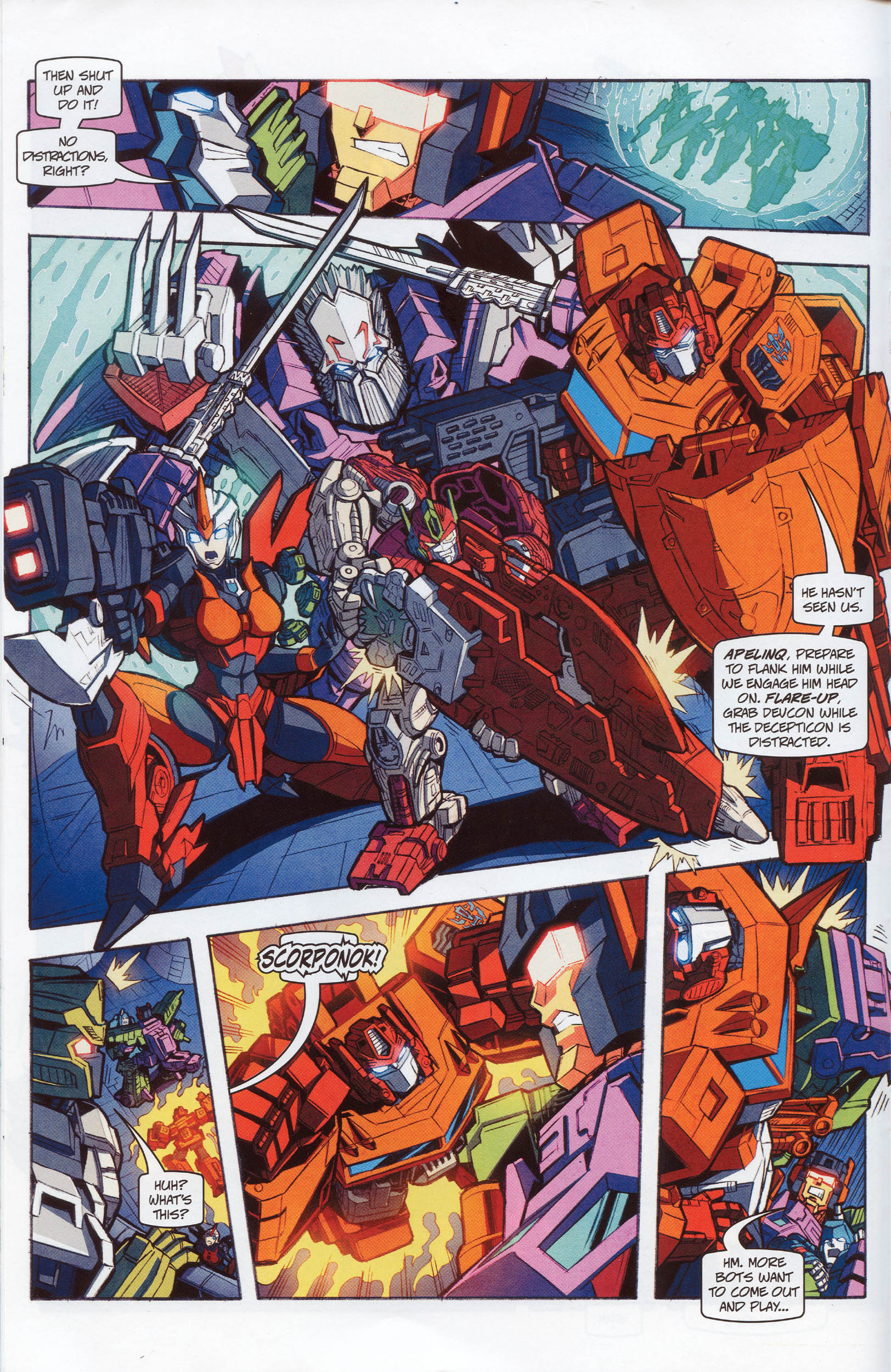 Read online Transformers: Timelines comic -  Issue #10 - 16