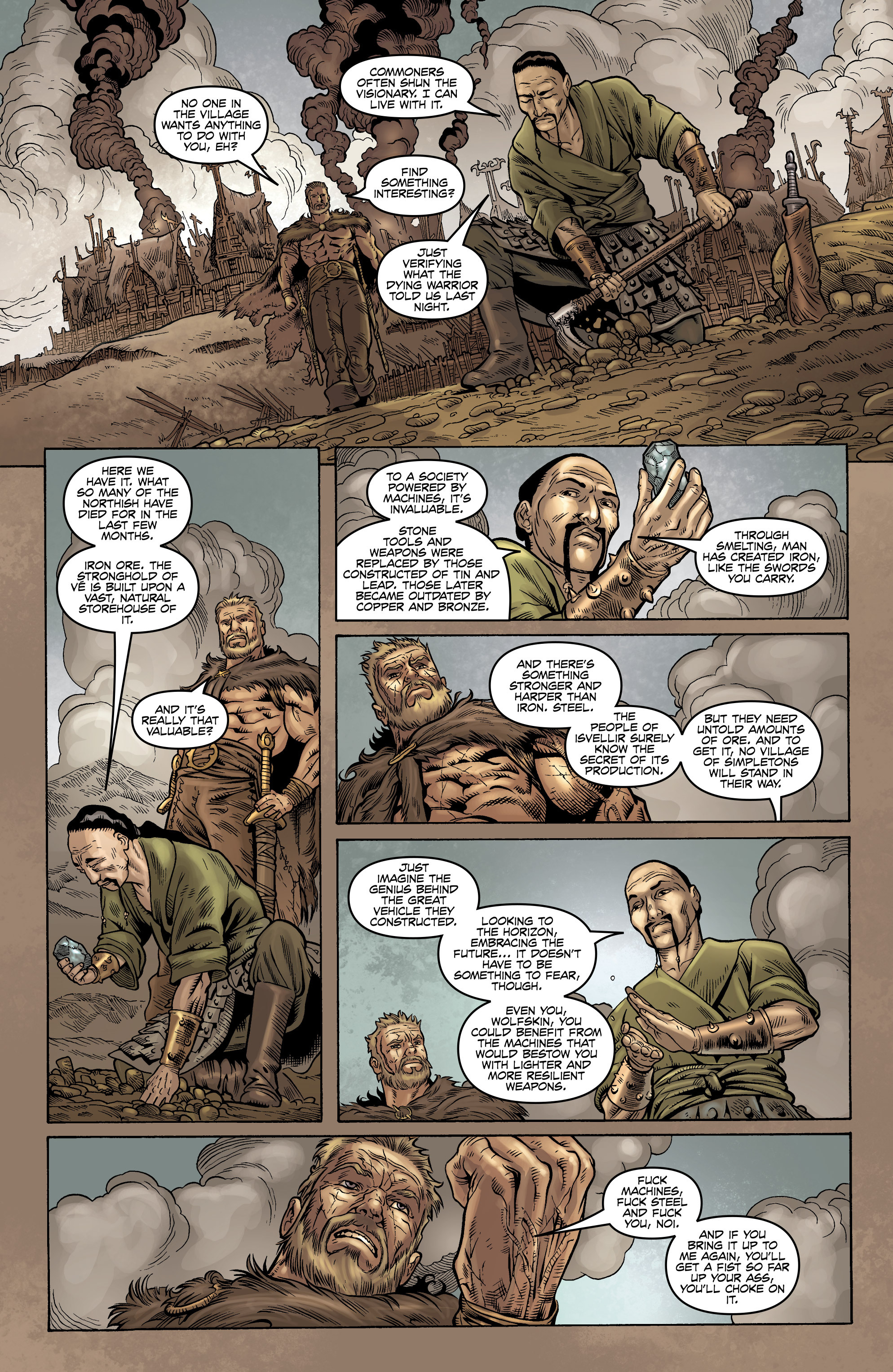 Read online Wolfskin: Hundredth Dream comic -  Issue #3 - 22