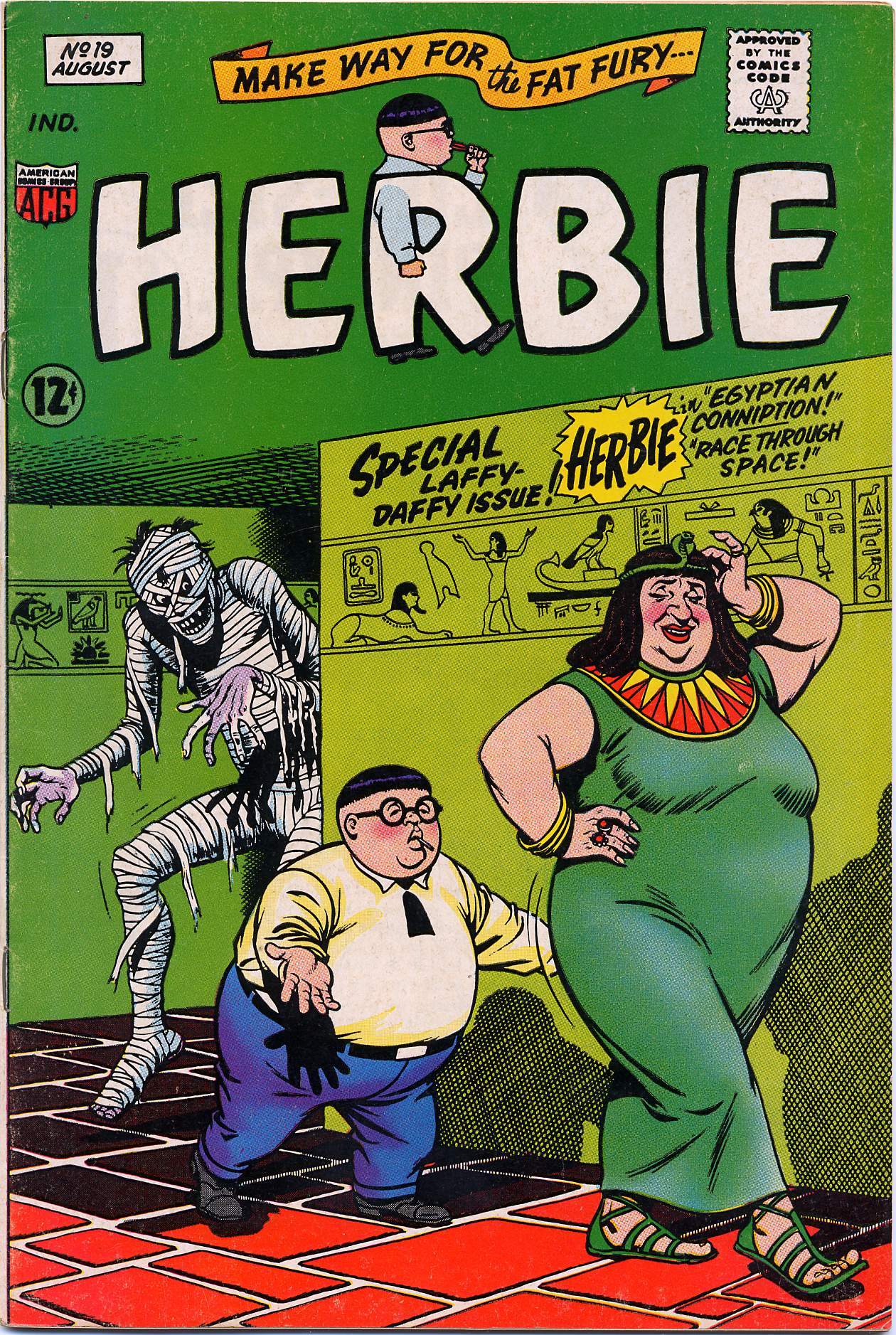 Read online Herbie comic -  Issue #19 - 1