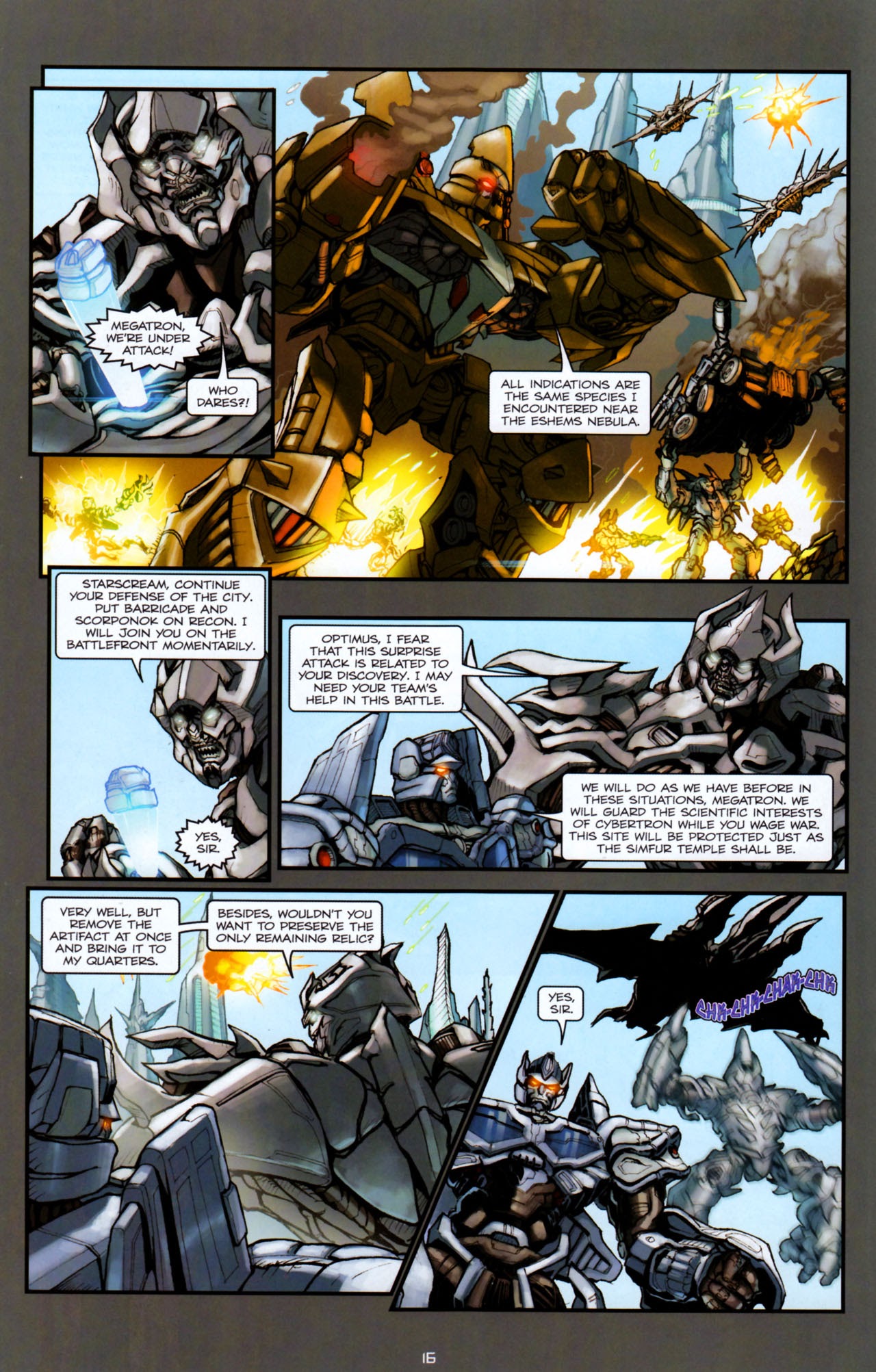 Read online Transformers: Defiance comic -  Issue #1 - 19