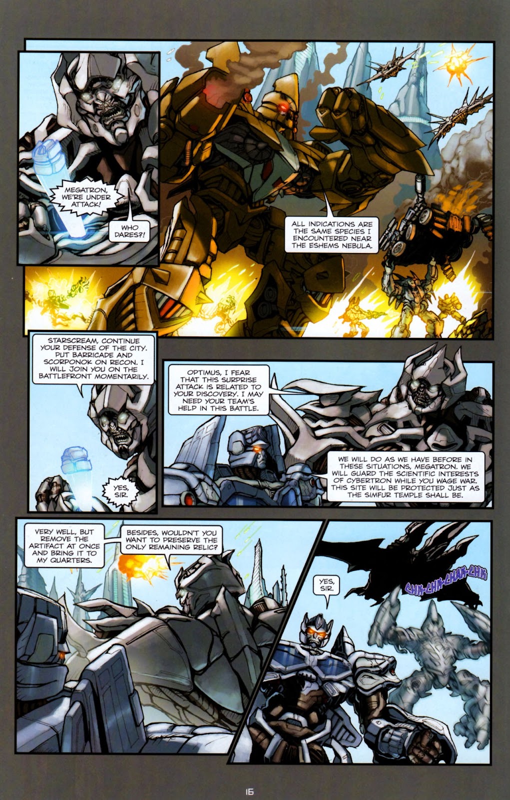 Transformers: Defiance issue 1 - Page 19