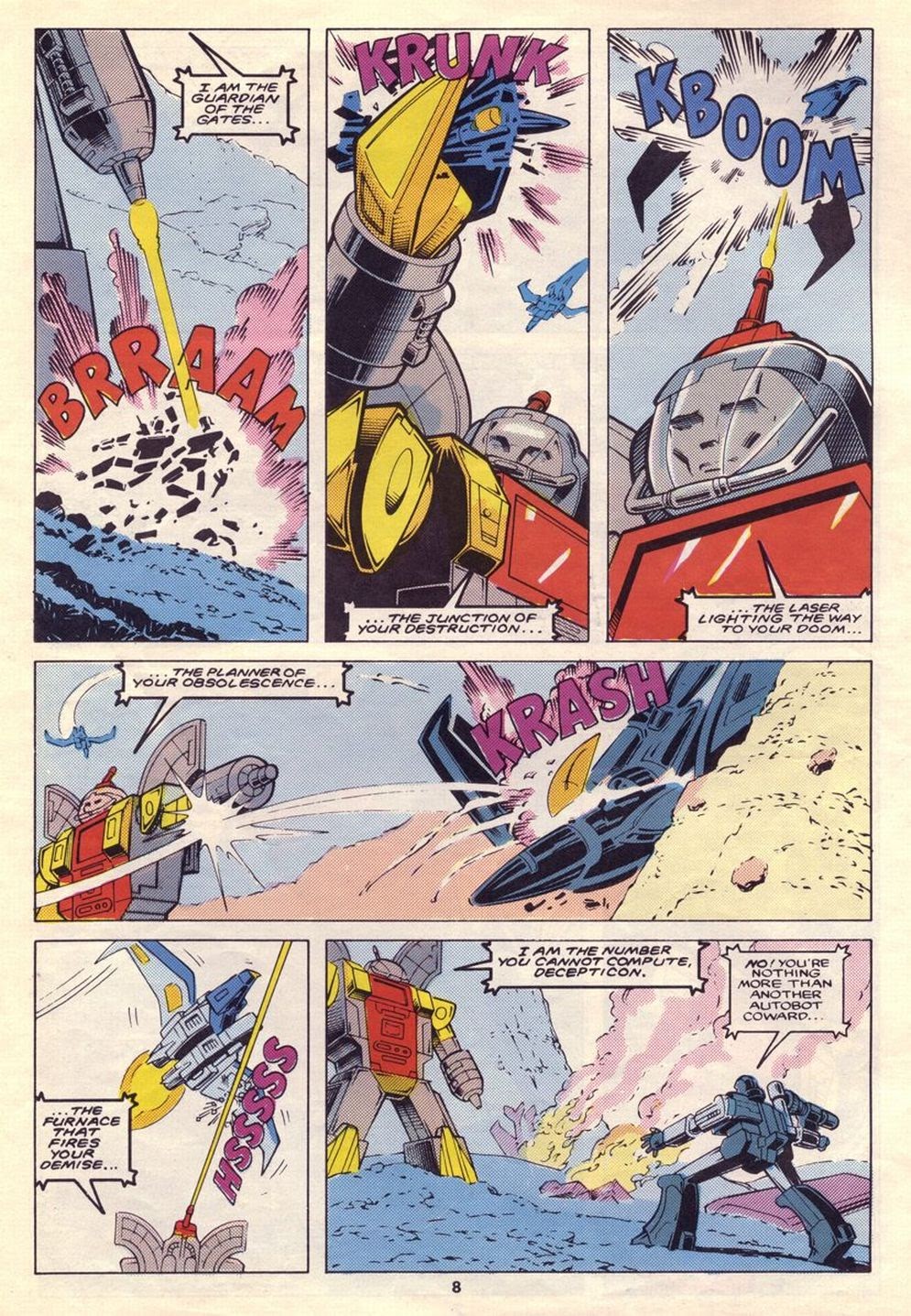 Read online The Transformers (UK) comic -  Issue #71 - 7