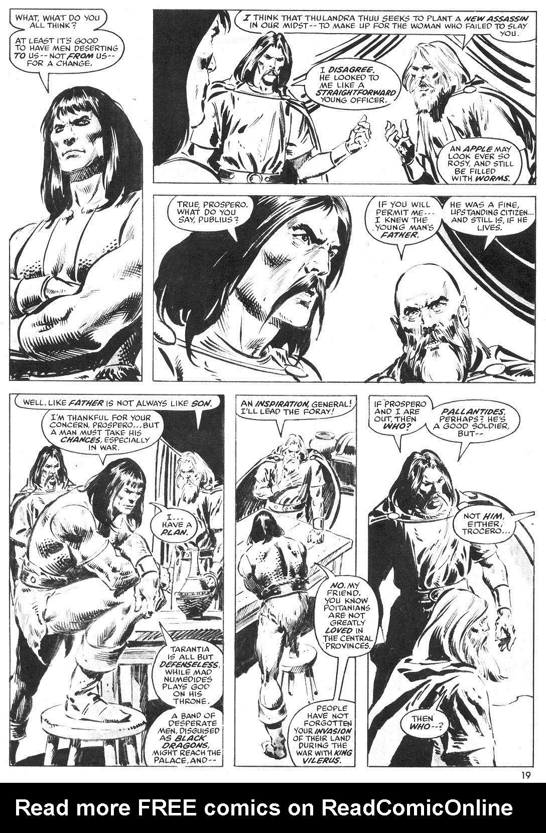 Read online The Savage Sword Of Conan comic -  Issue #52 - 19