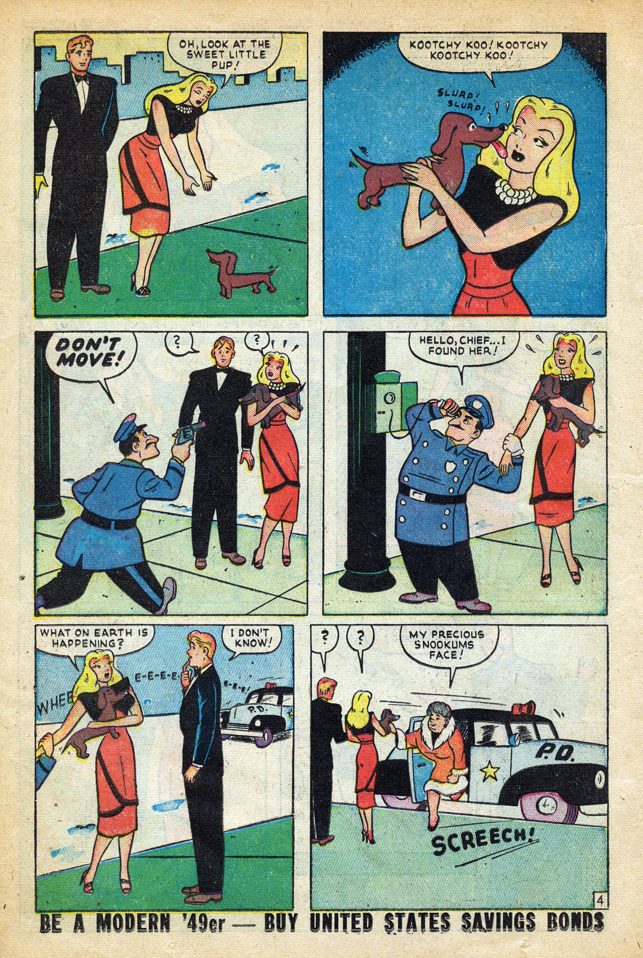 Read online Nellie The Nurse (1945) comic -  Issue #20 - 22