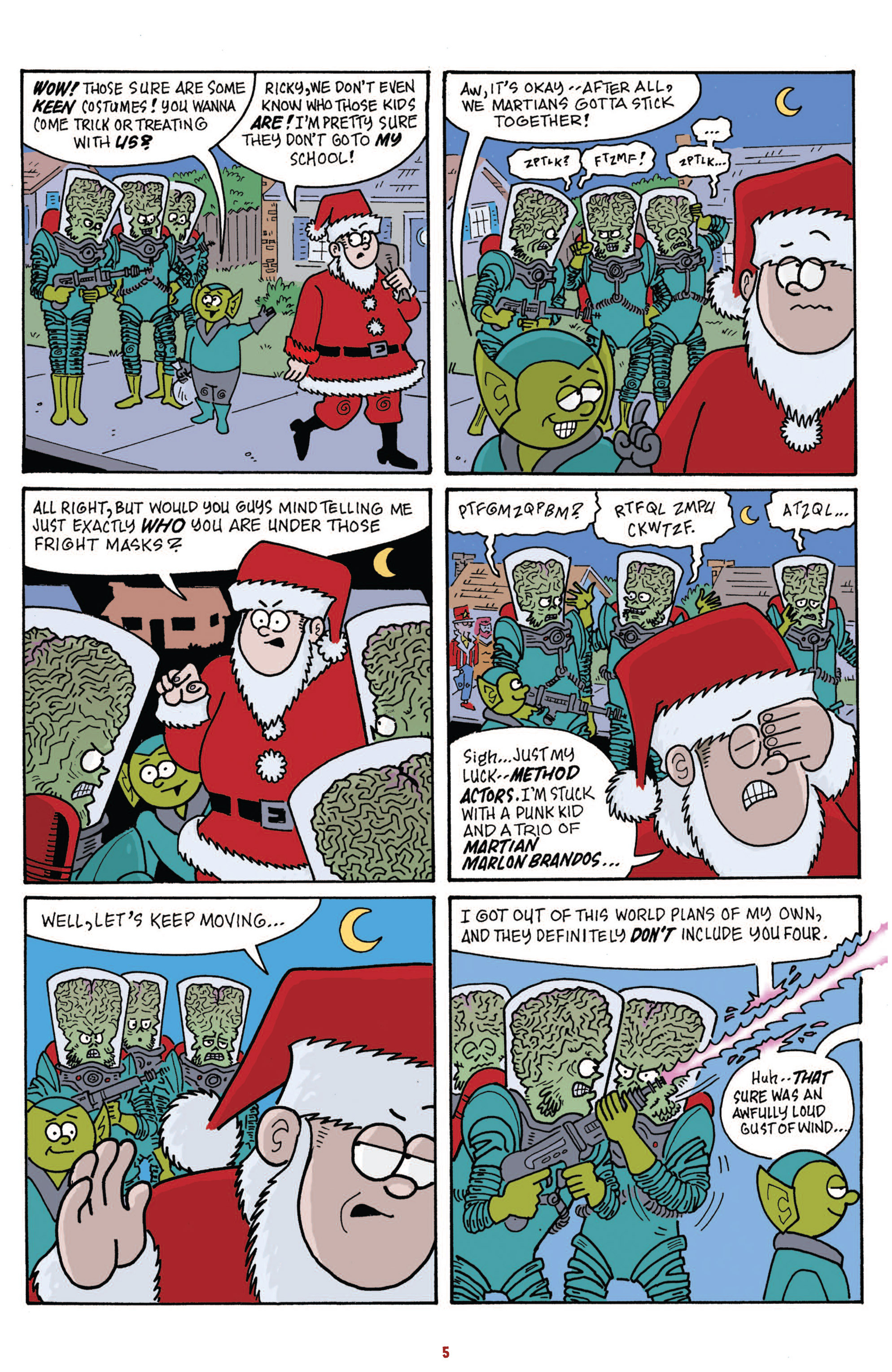 Read online Mars Attacks the Holidays comic -  Issue # Full - 8